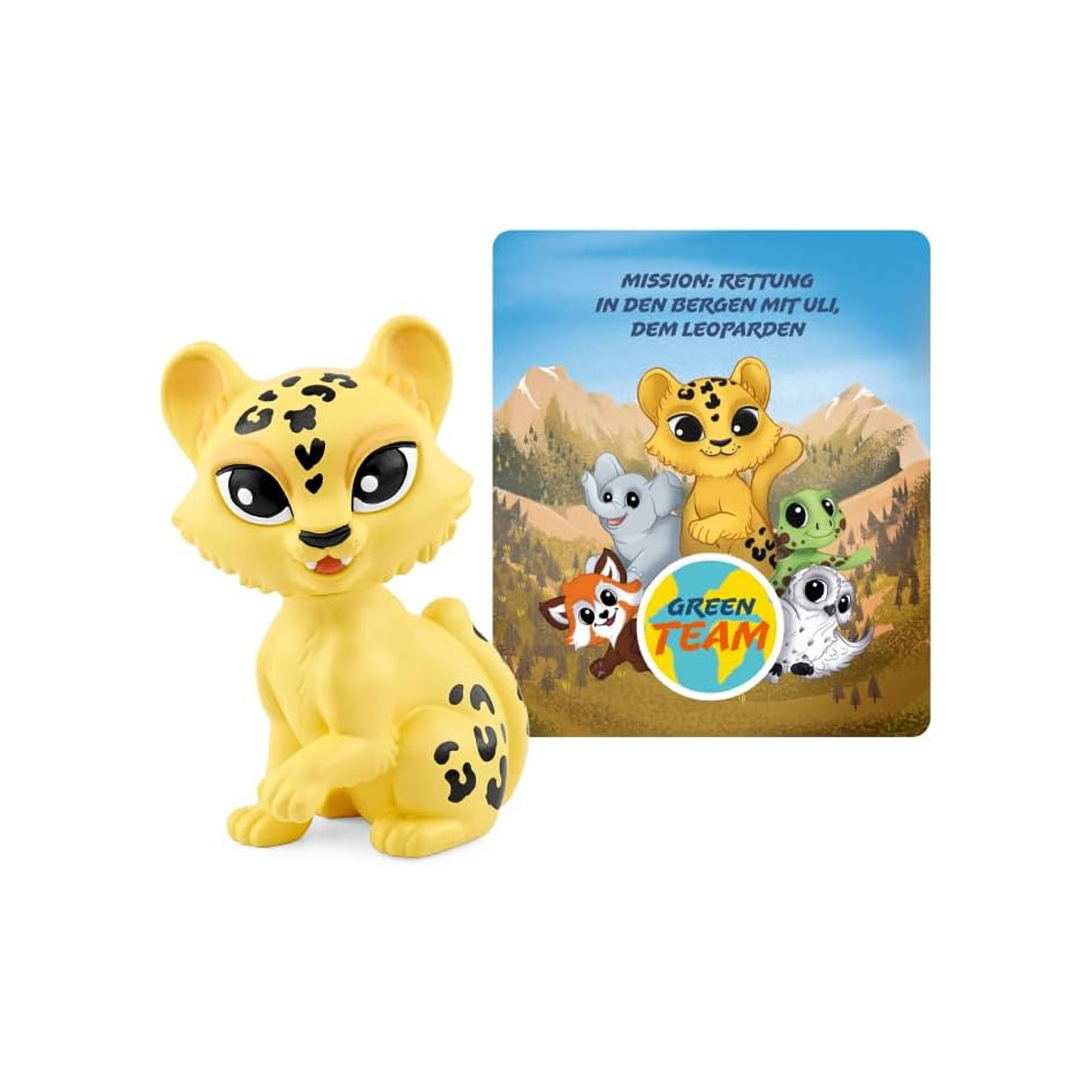 tonies Green Team Mission: Rettung in den Bergen mit Uli dem Leoparden Hörfigur