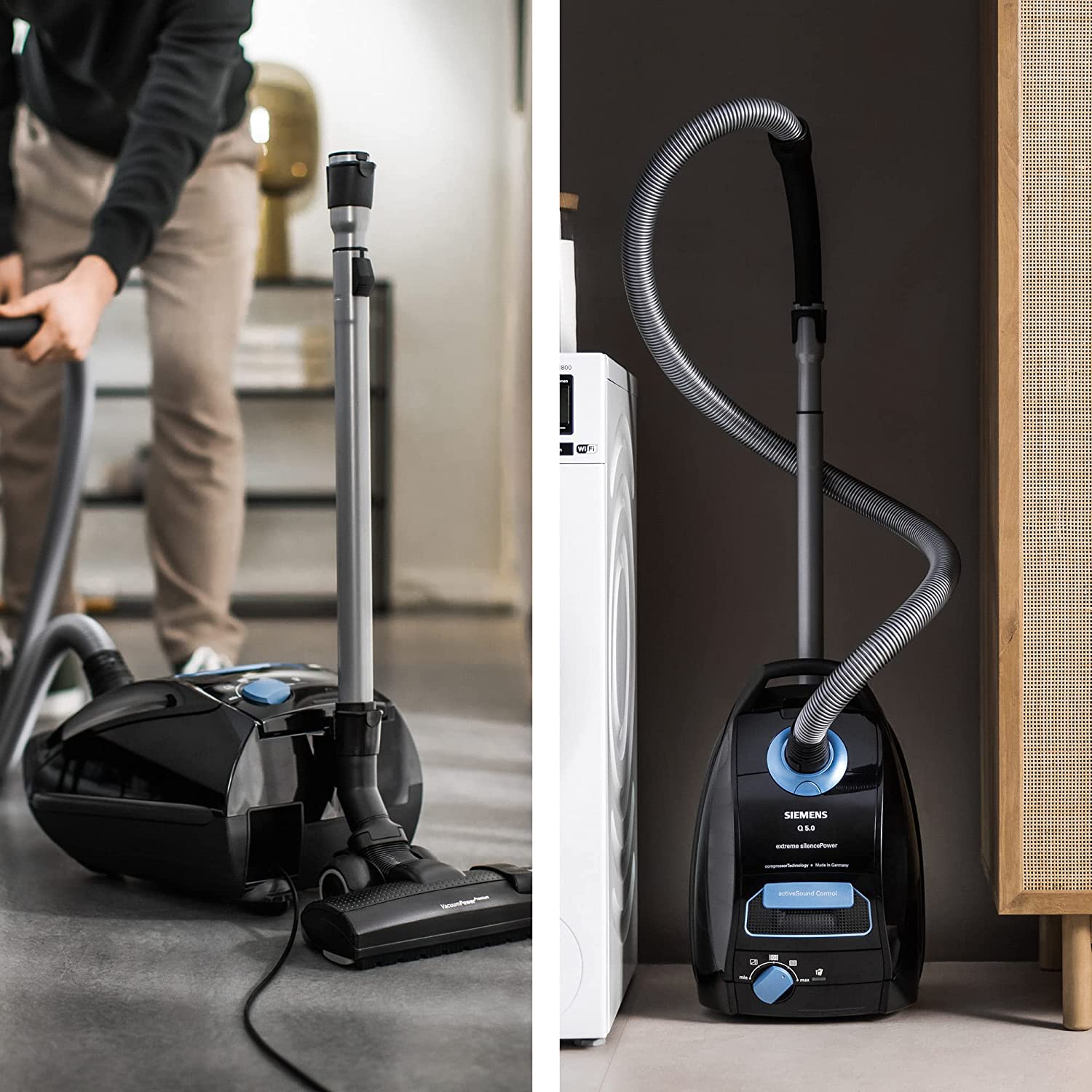 Siemens VSQ5X1230 Bodenstaubsauger Siemens VSQ5X1230 Bodenstaubsauger