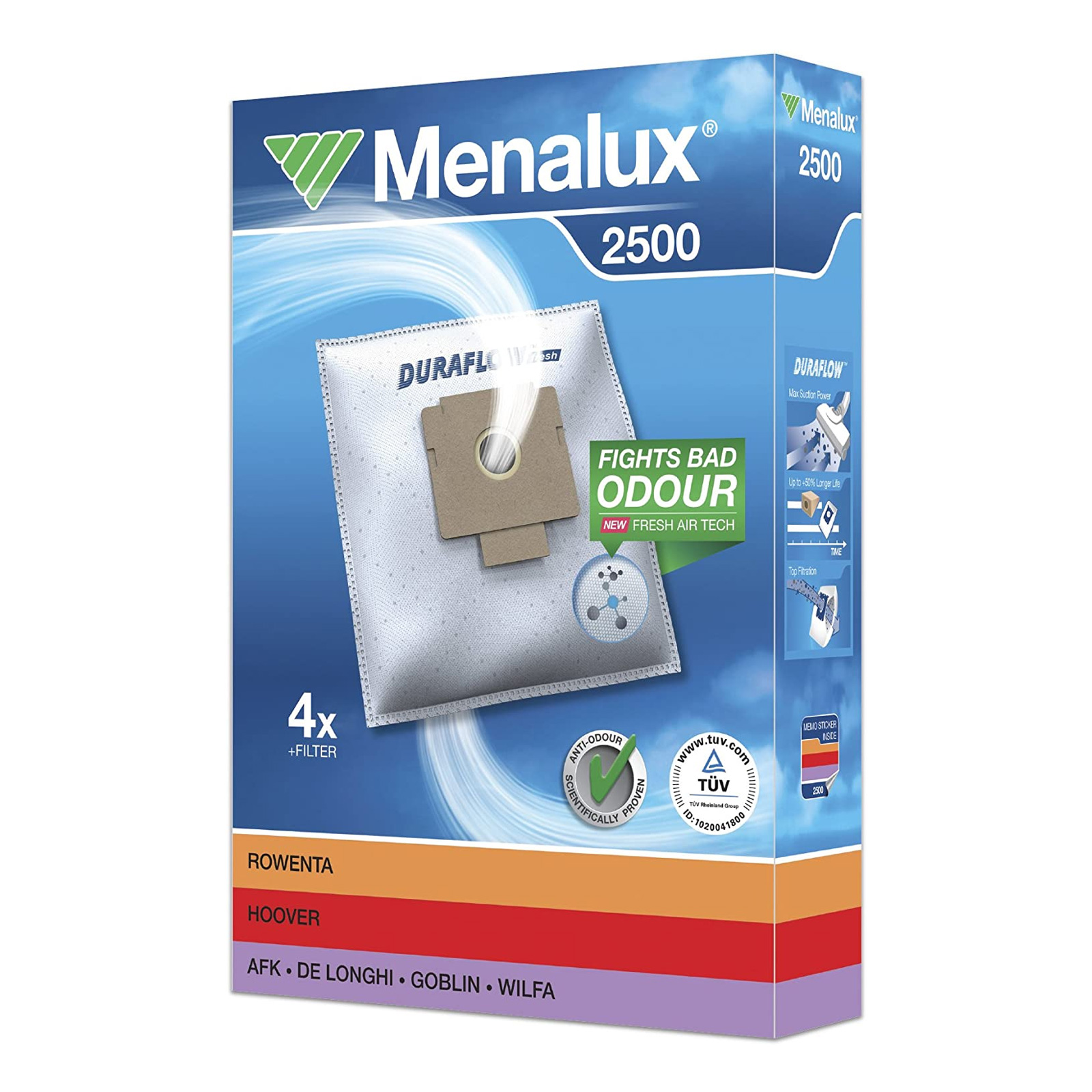 Menalux 2500 Staubbeutel Menalux 2500 Staubbeutel