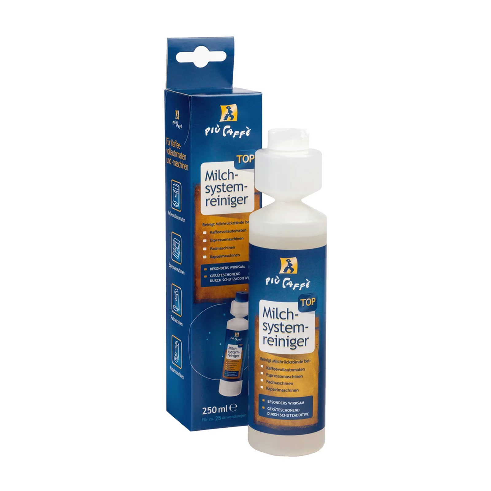 Più caffè Milchsystemreiniger, 250 ml Più caffè Milchsystemreiniger, 250 ml