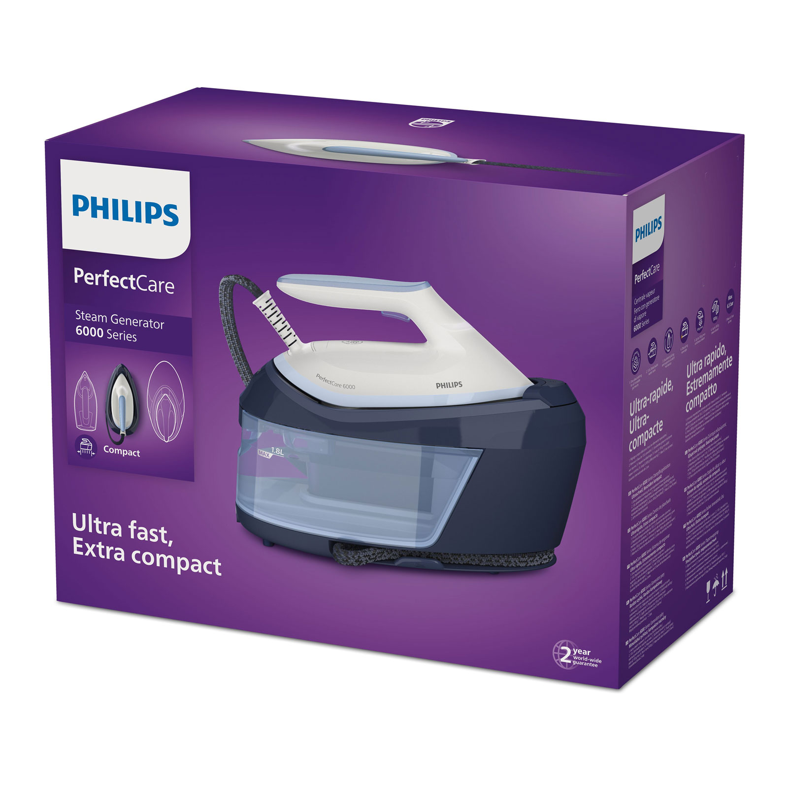 PHILIPS PSG6026/20 6000 Series Dampfbügeleisen