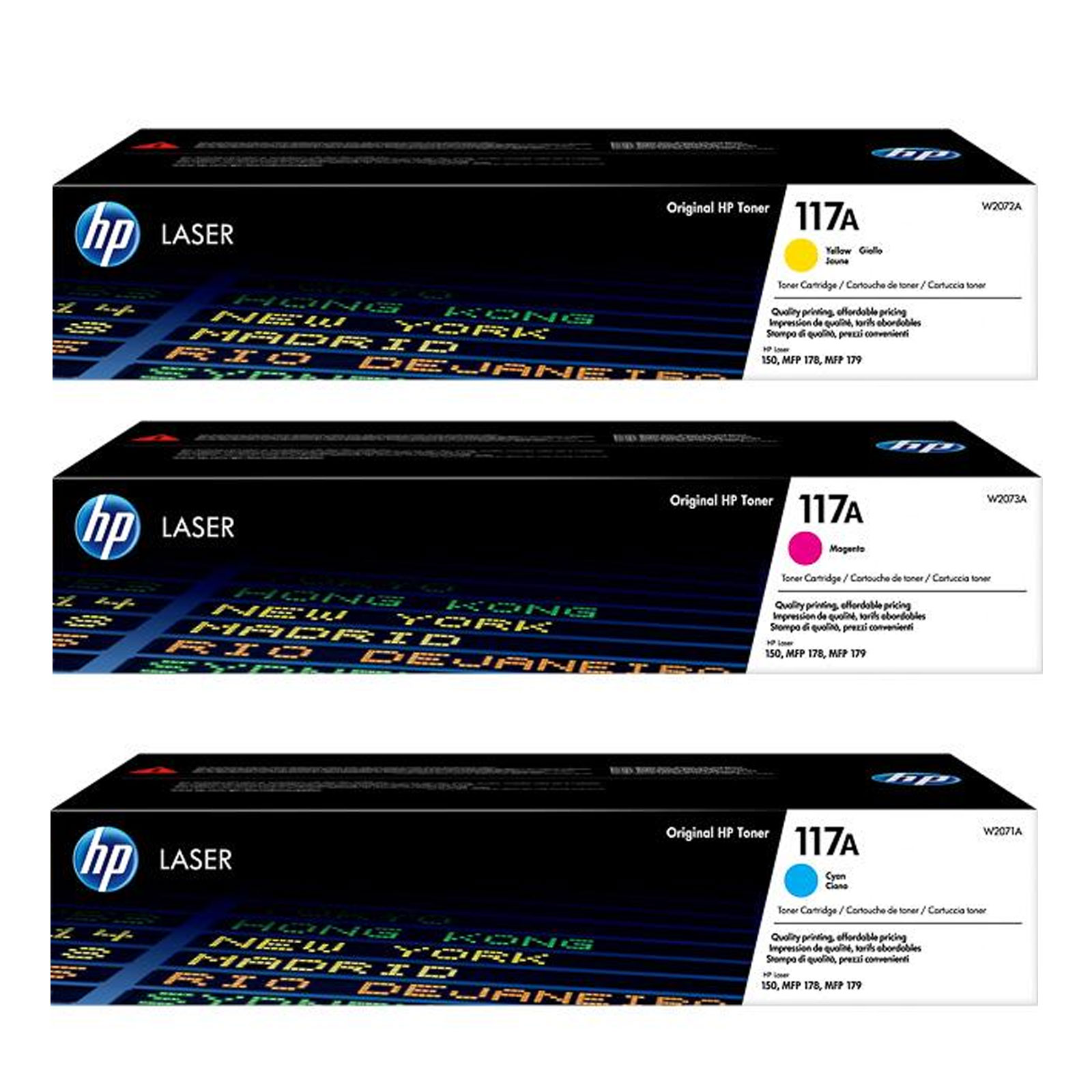 HP 117A gelb Toner