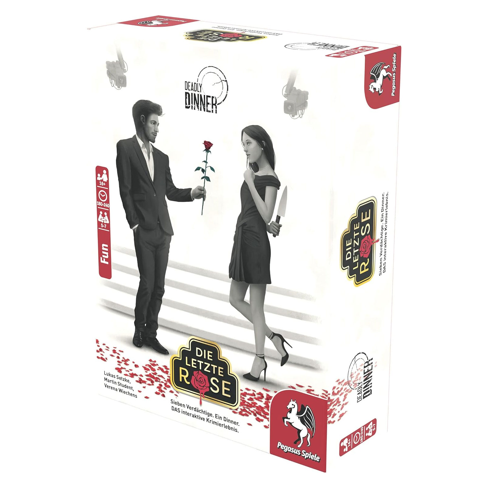 Pegasus Spiele Deadly Dinner-Die letzte Rose 19011G Brettspiel