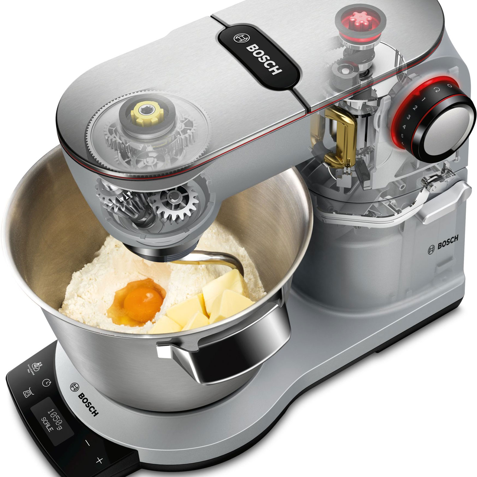 Bosch MUM9BX5S65/02 OptiMUM Series 8 Küchenmaschine mit Waage
