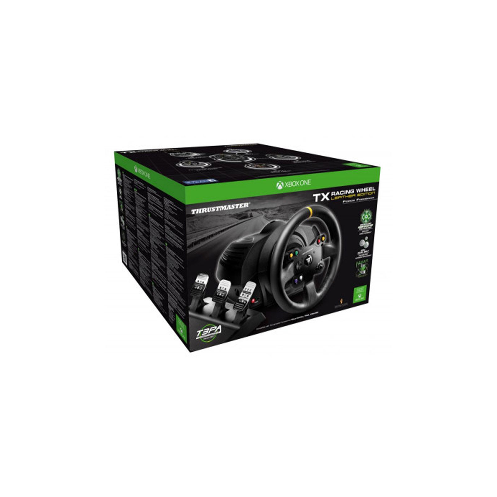 THRUSTMASTER TX Racing Wheel Leather Edition Gaming-Lenkrad (PC, Xbox One)