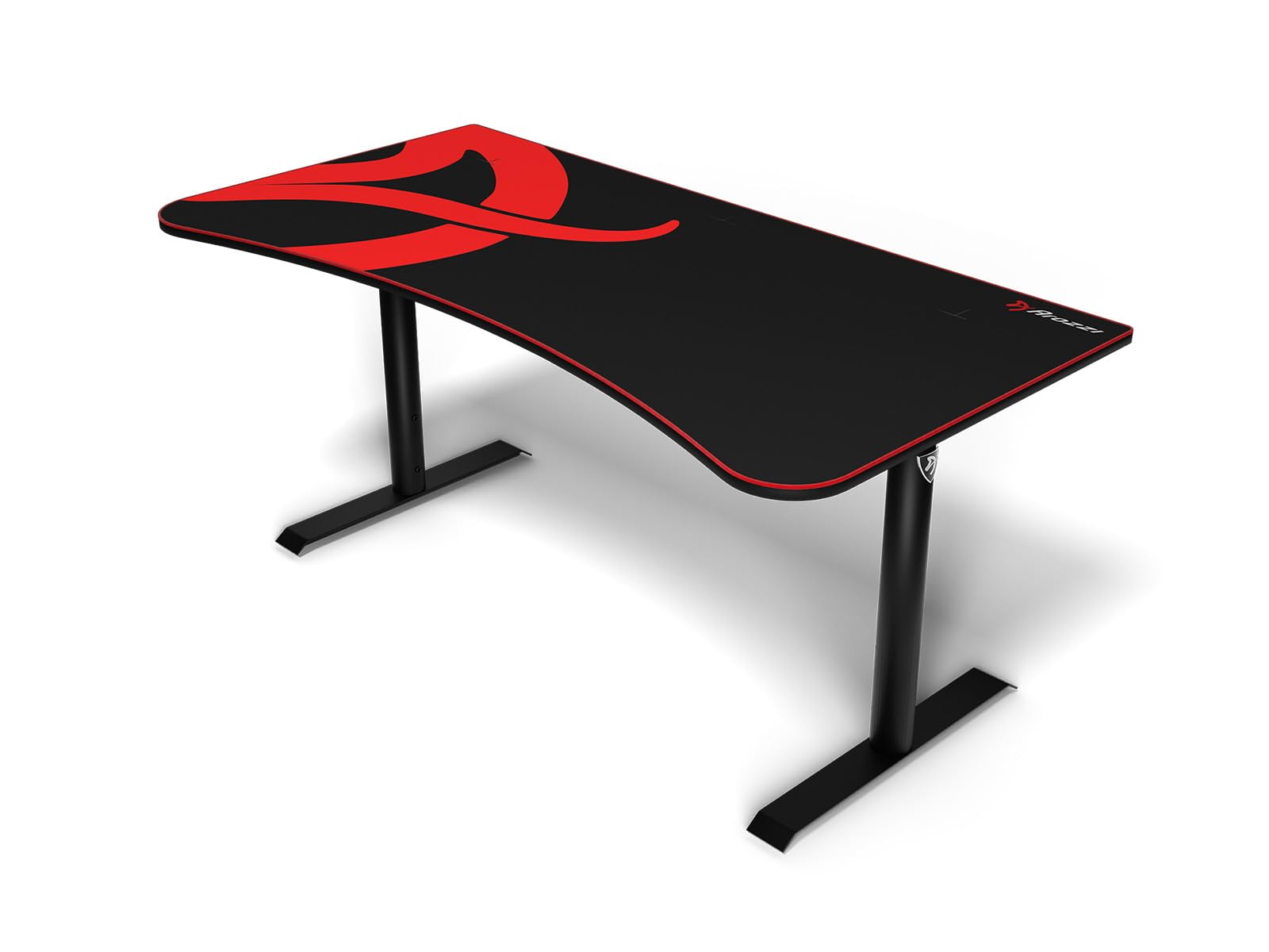 Arozzi Arena Black/Red Gaming-Tisch, 160 x 82 x 71-81 cm