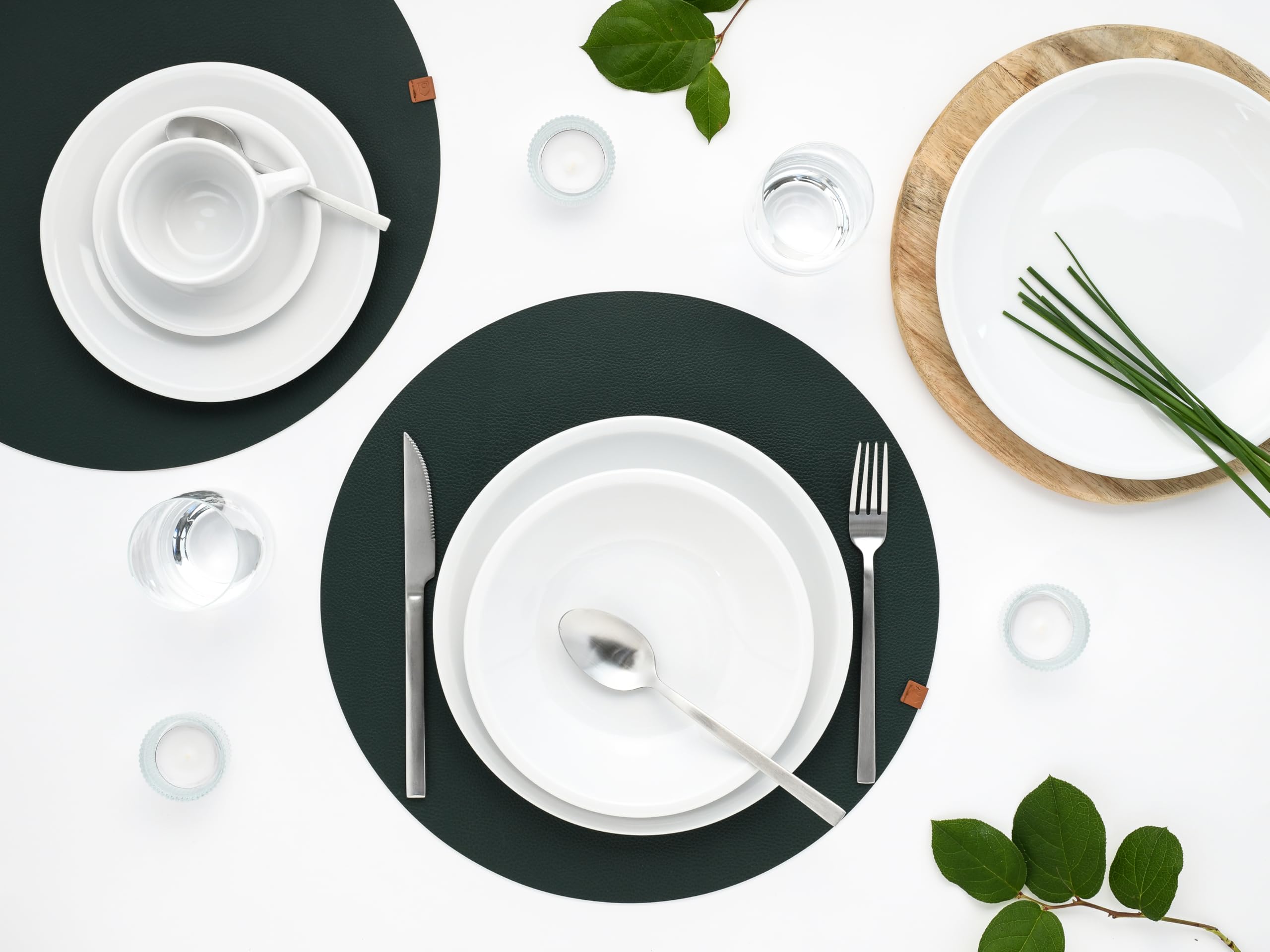 CreaTable, 24648, Serie Milano, 30-teiliges Geschirrset für 6 Personen