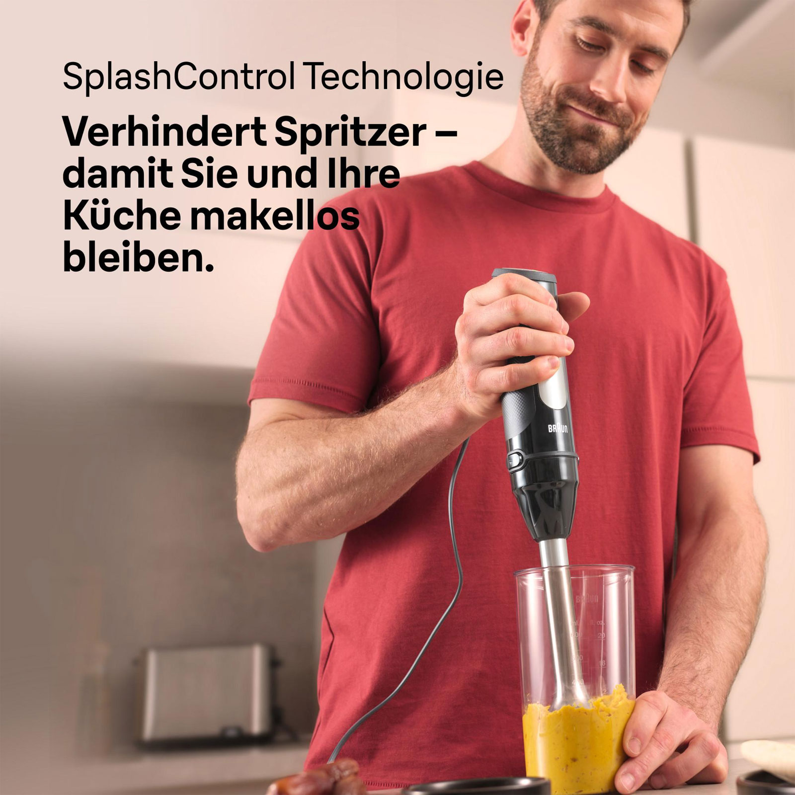 BRAUN Stabmixer MultiQuick 5 Pro MQ 55001 M