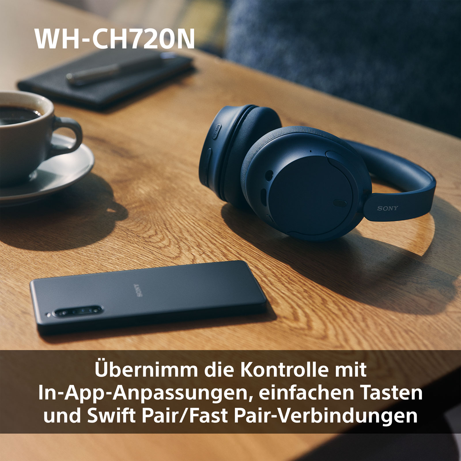 Sony WH-CH720N rosa Over-Ear Kopfhörer
