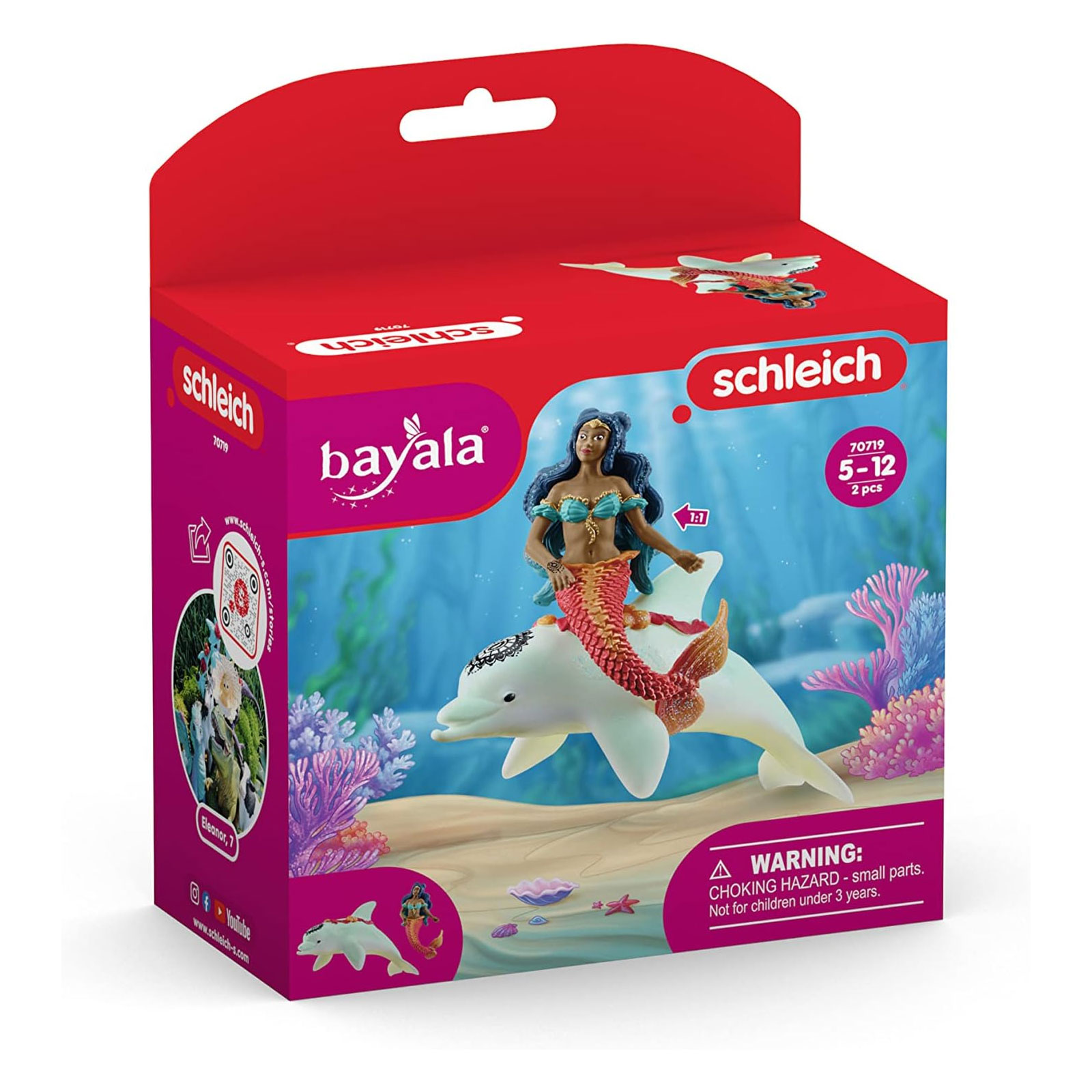 Schleich Isabelle auf Delfin Spielfiguren-Set (70719)