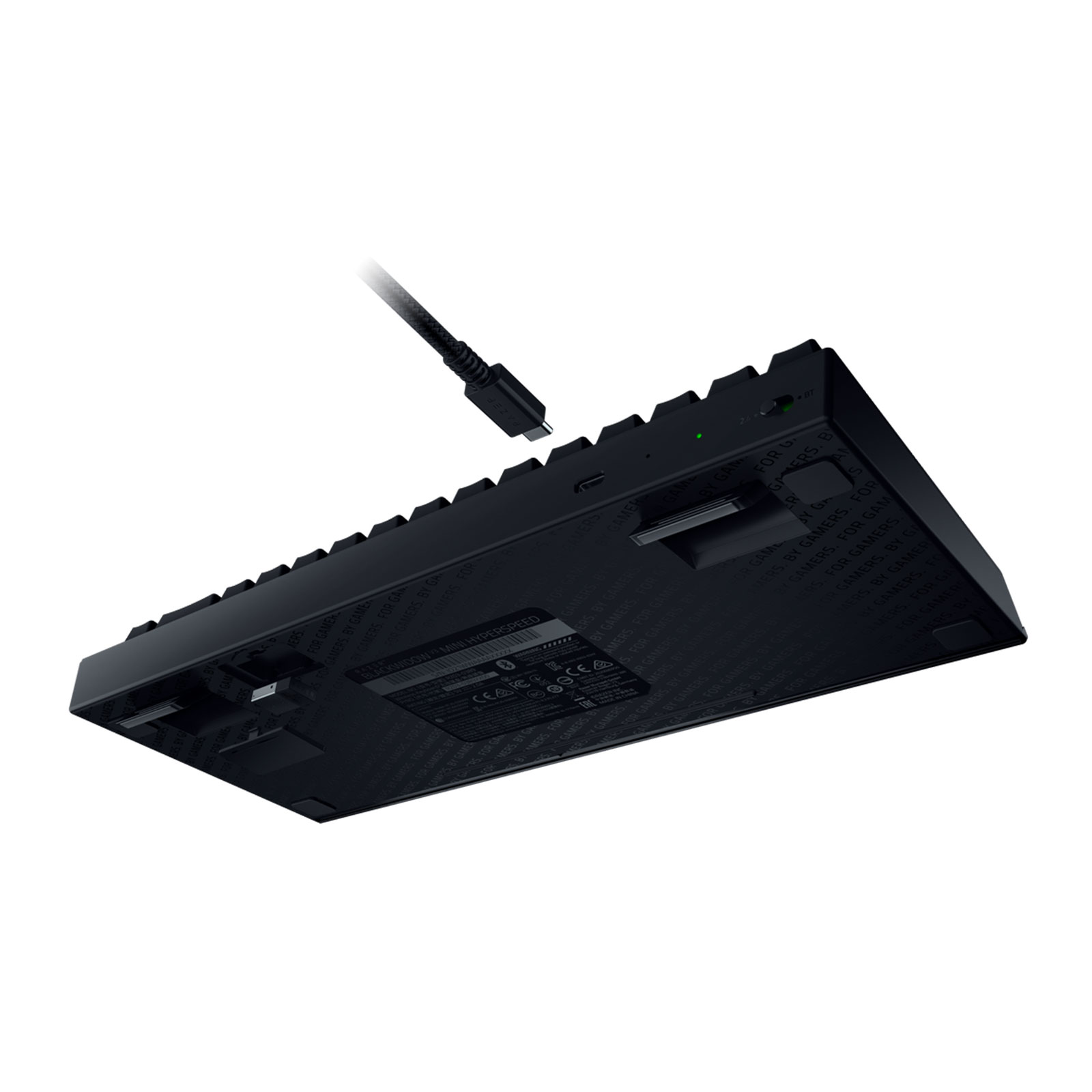 Razer BlackWidow V3 Mini HyperSpeed Gaming-Tastatur Yellow Switches