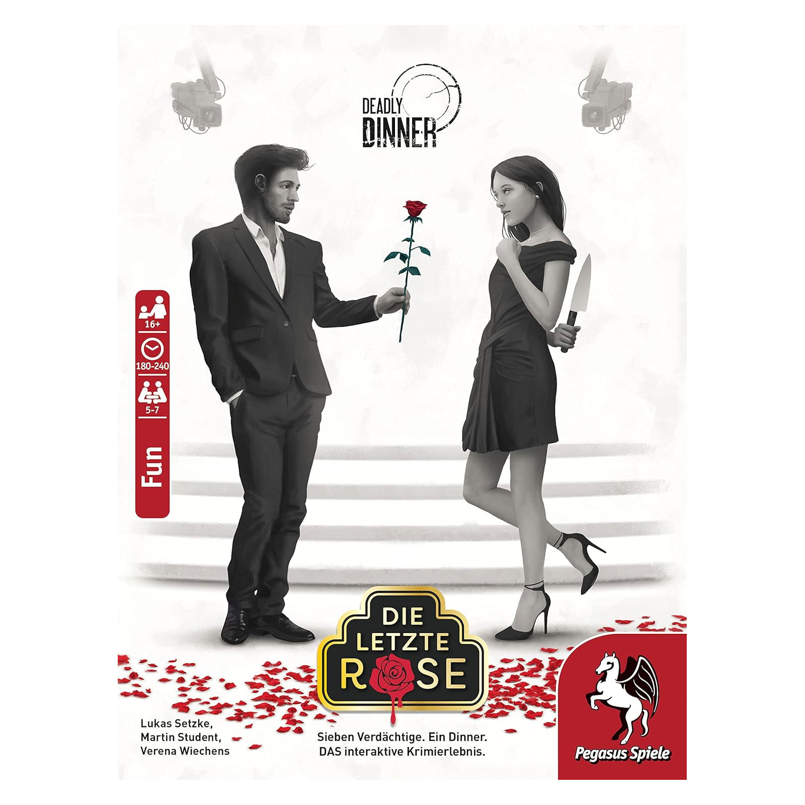 Pegasus Spiele Deadly Dinner-Die letzte Rose 19011G Brettspiel