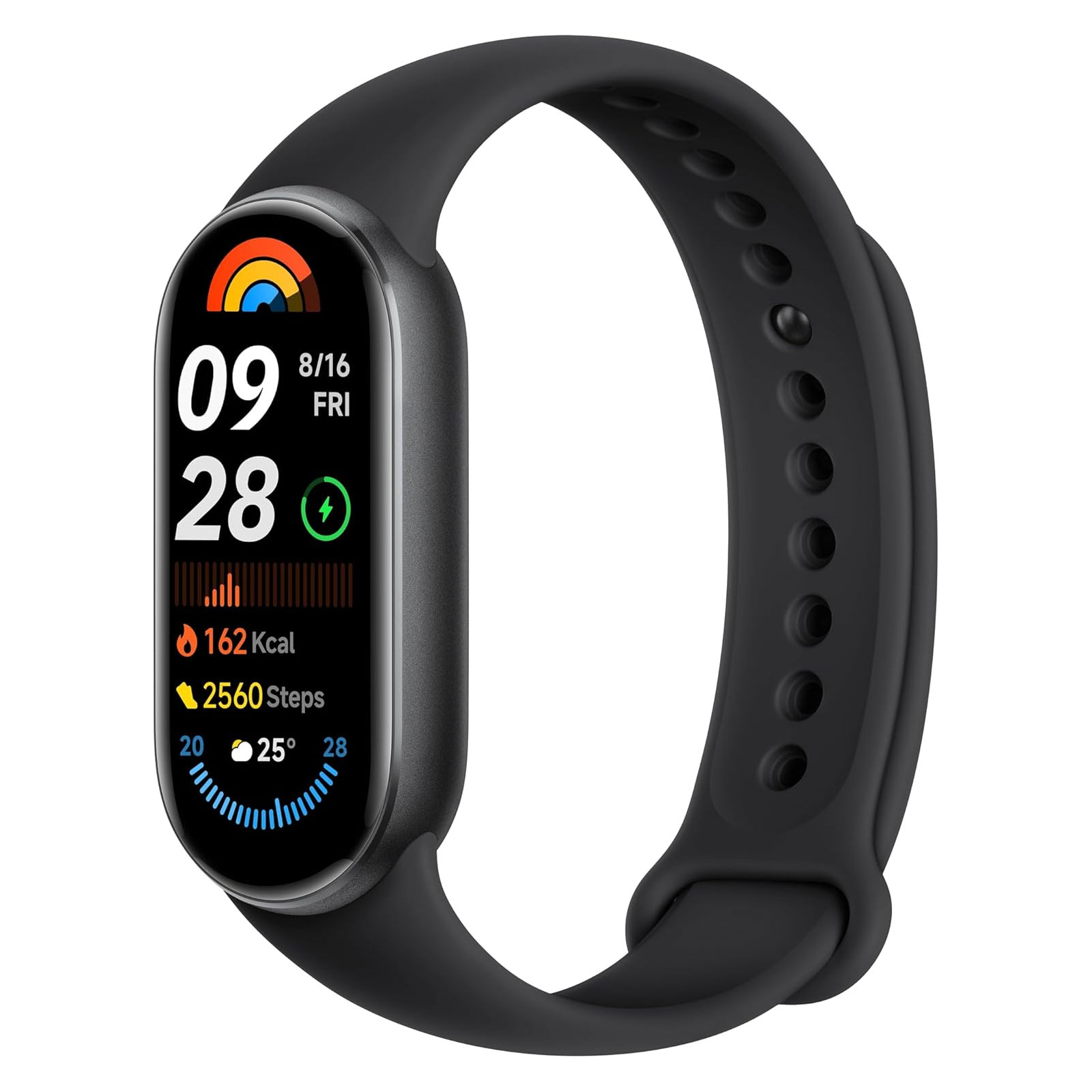 Xiaomi Smart Band 9 Midnight Black Fitness Tracker (Herzfrequenzmessung)