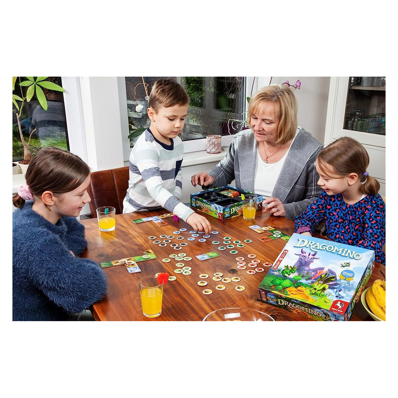 Pegasus Spiele Dragomino 57111G Brettspiel