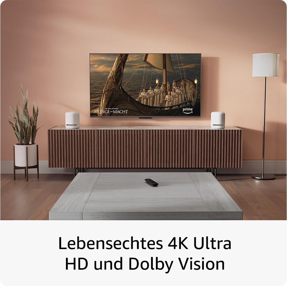 Amazon Fire TV Stick 4K, Schwarz Streaming-Player