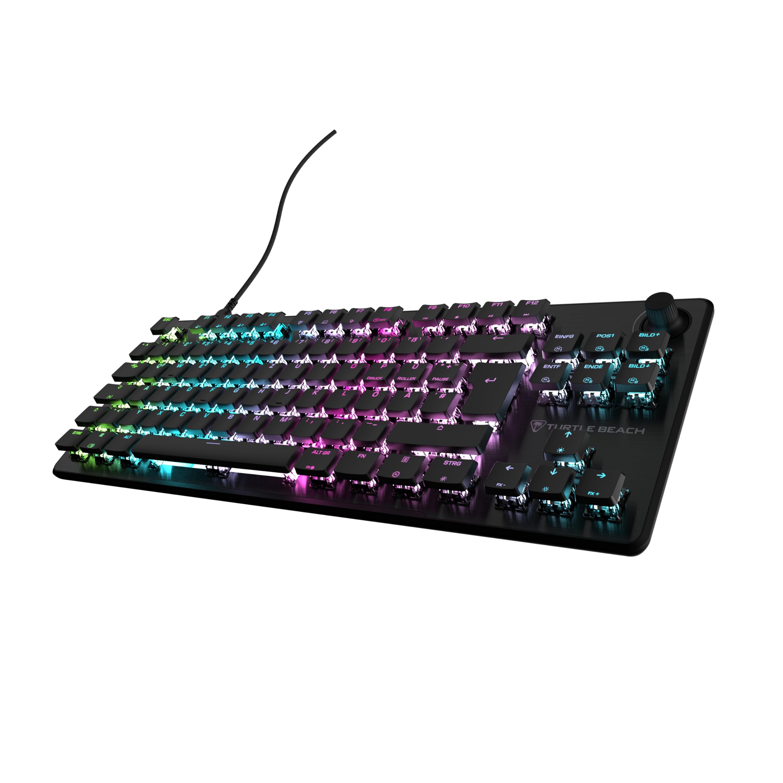 Turtle Beach Vulcan II TKL RGB Tenkeyless Mechanische Gaming-Tastatur