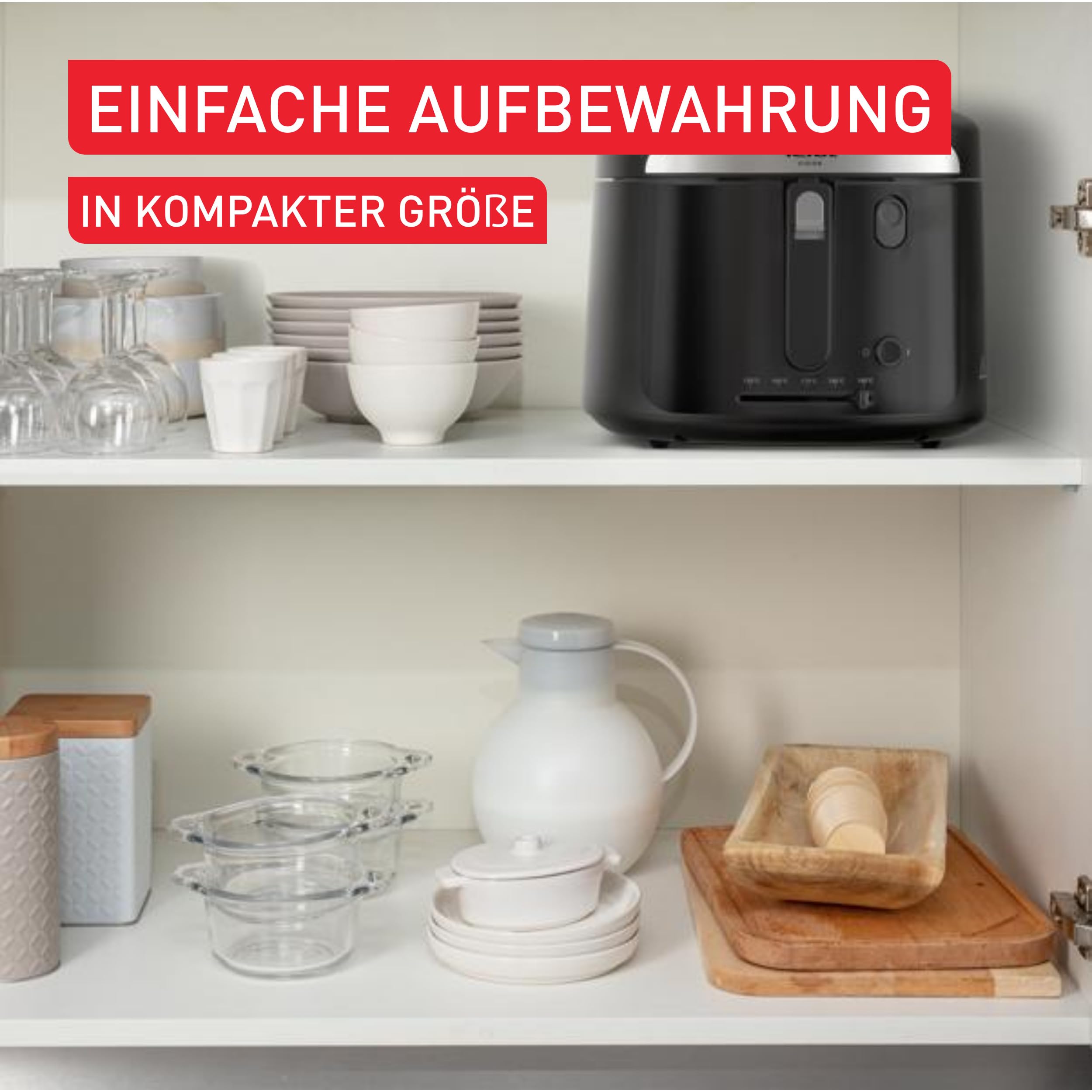 Tefal FF2528E0 Vision Fritteuse, 1,2-kg-Fassungsvermögen