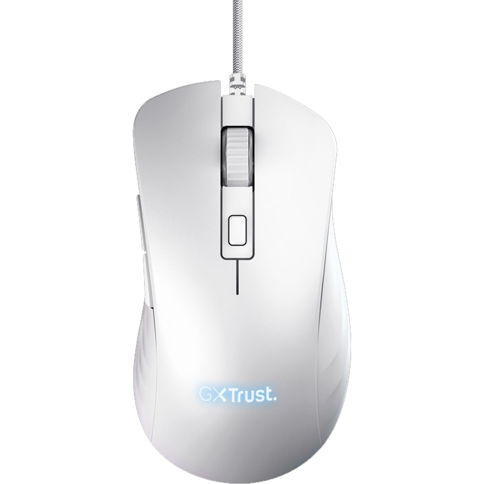 Trust Gaming-Maus GXT924 YBAR+ (24890), Schwarz (Hochleistungsfähige Gaming-Maus mit 25K DPI-Sensor und voller RGB LED-Beleuchtung)