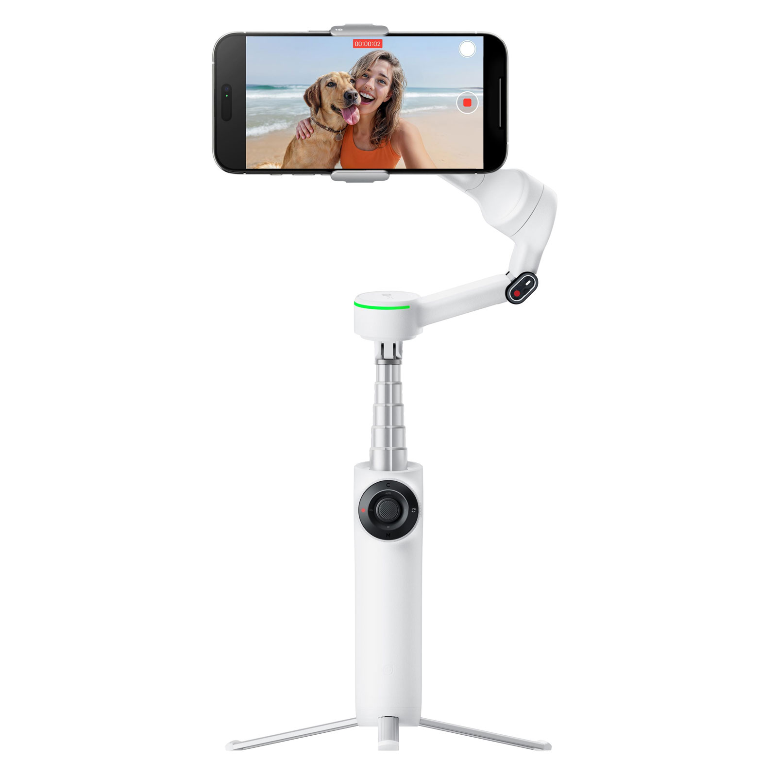 Insta360 Flow 2 Pro Standard Bundle Stone Gray Smartphone-Gimbal