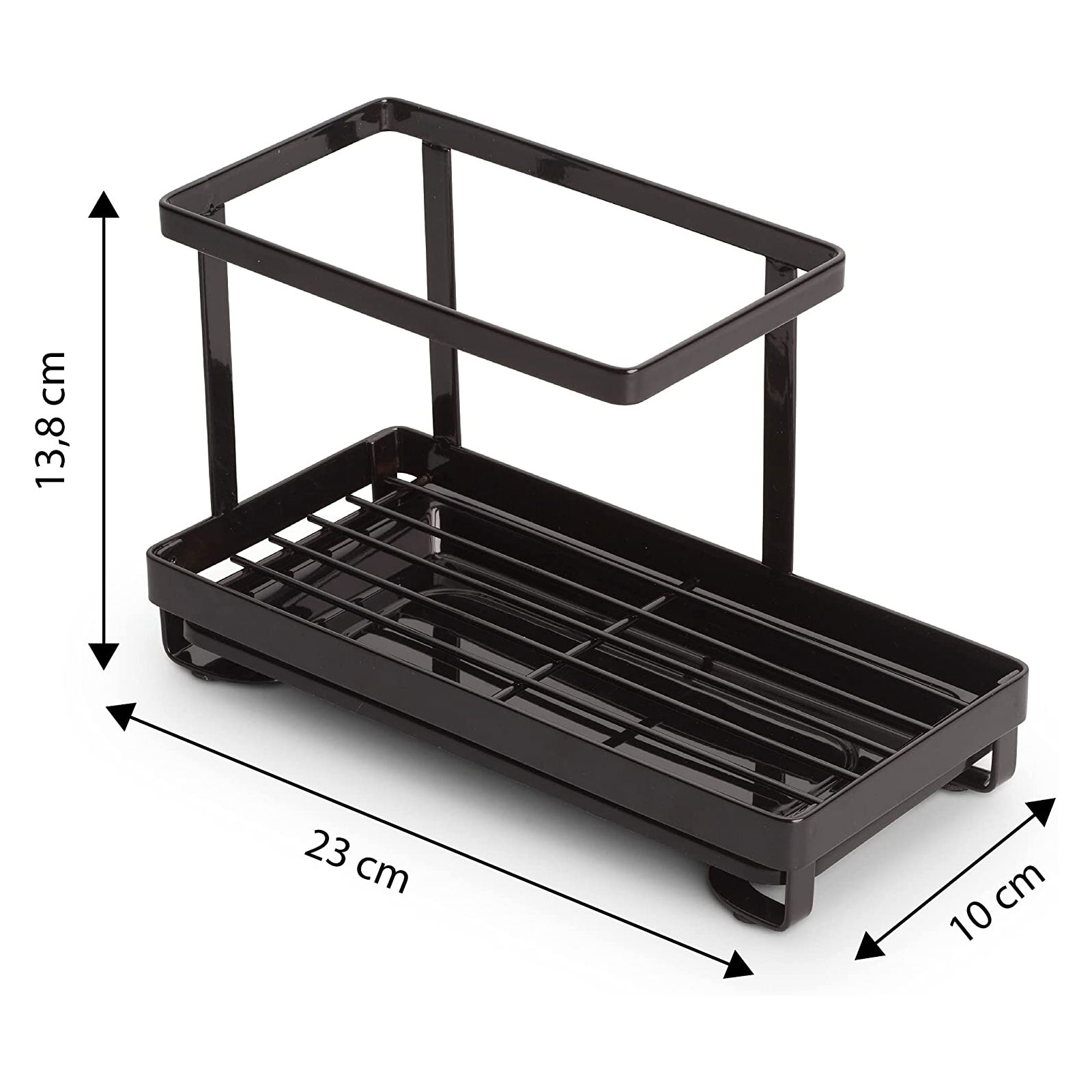 Echtwerk Spülbecken-Organizer aus Edelstahl