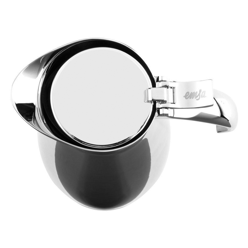 EMSA 502489 ELEGANZA Isolierkanne 1,0 L Edelstahl