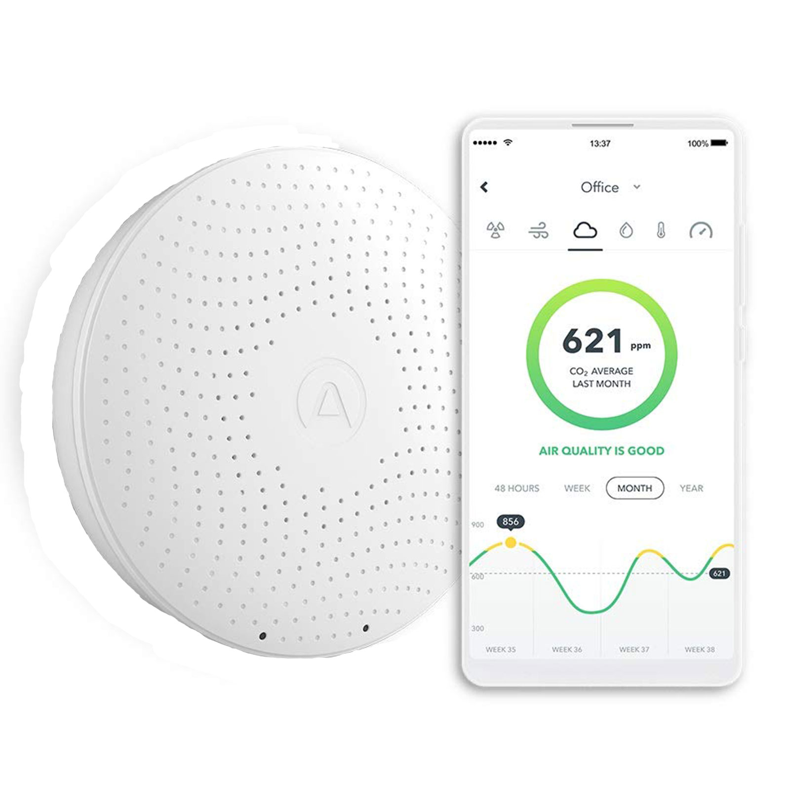 Airthings Wave Plus Radon Messgerät