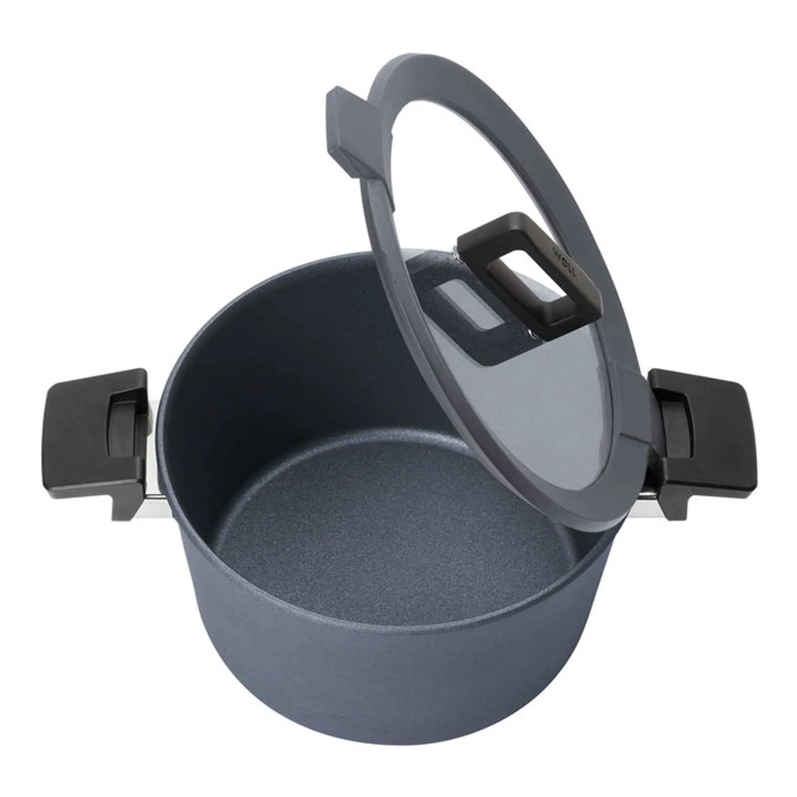 Woll concept plus Gusstopf Ø 28 cm 7,5 Liter mit Siebeinsatz