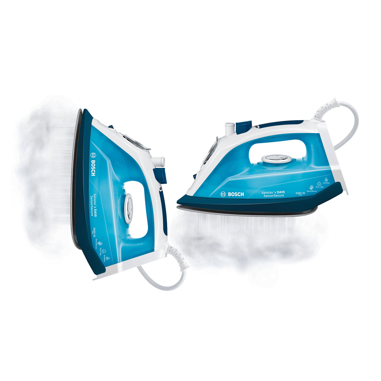 Bosch TDA1024210 Dampfbügeleisen Palladium Glissee 2400 W magic night blue