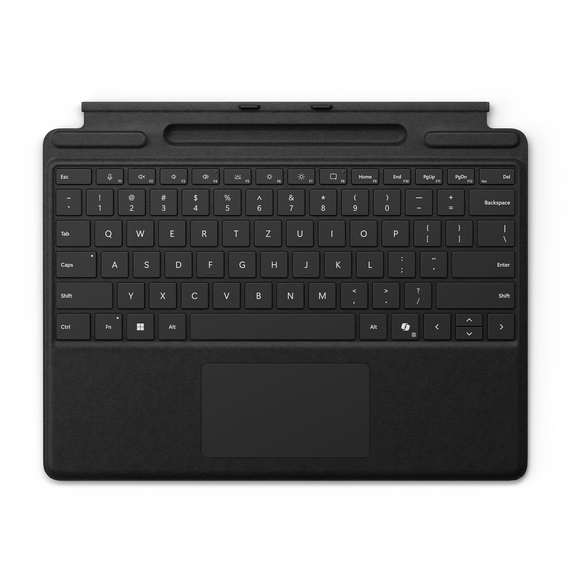 Microsoft Surface Pro 13" Keyboard mit Stiftaufbewahrung | QWERTZ | Schwarz