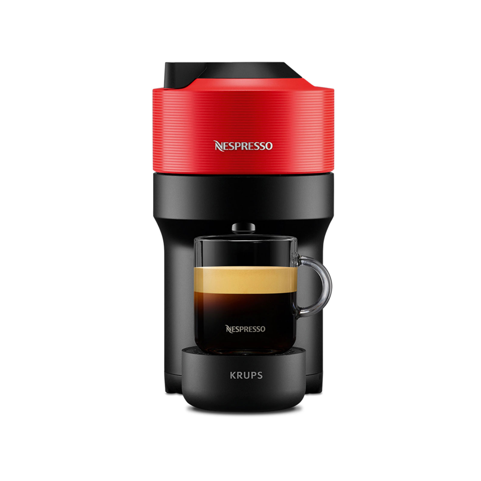 Krups XN9205.22 Vertuo Pop Red Aeroccino 3 Milchaufschäumer