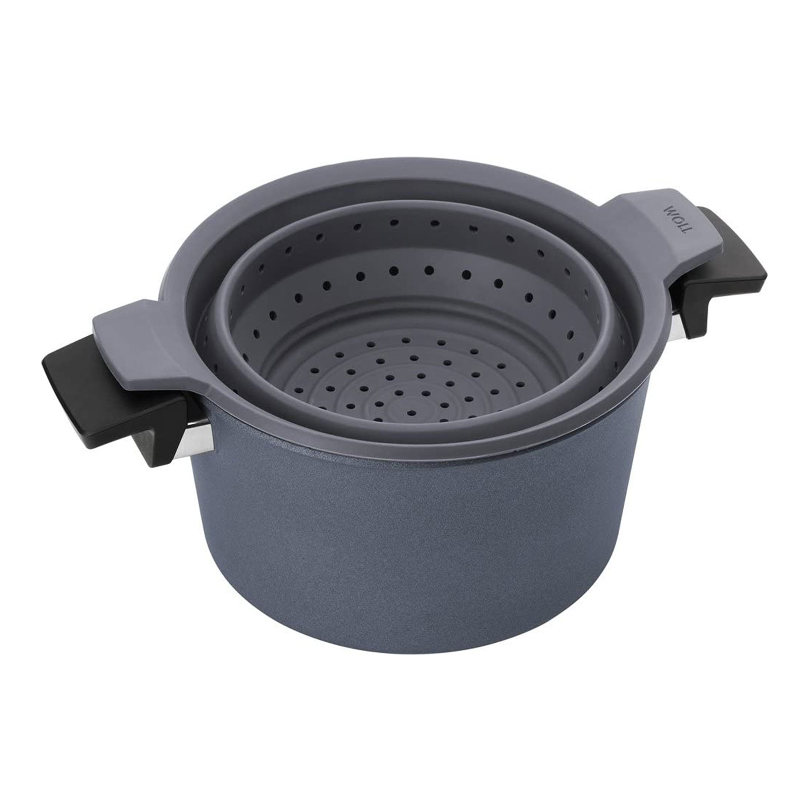 Woll concept plus Gusstopf Ø 28 cm 7,5 Liter mit Siebeinsatz