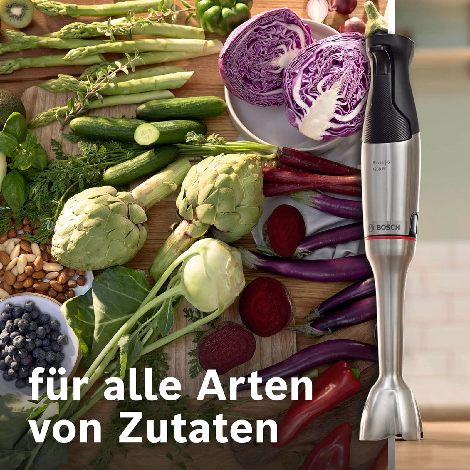 BOSCH ErgoMaster MSM6M8X1 Serie 6 Stabmixer BOSCH ErgoMaster MSM6M8X1 Serie 6 Stabmixer