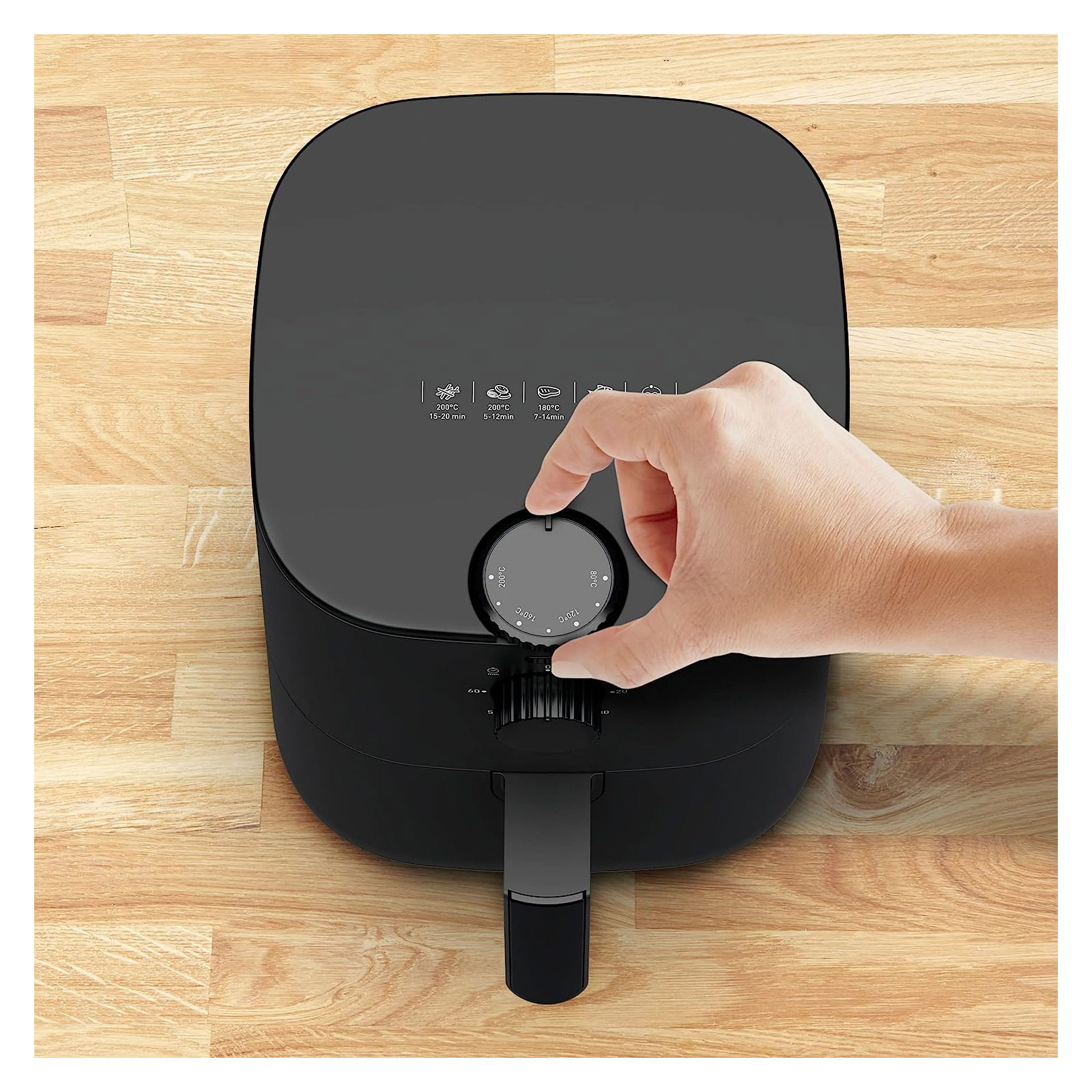 Tefal EY1308 Easy Fry Essential Heißluftfriteuse, 3,5L