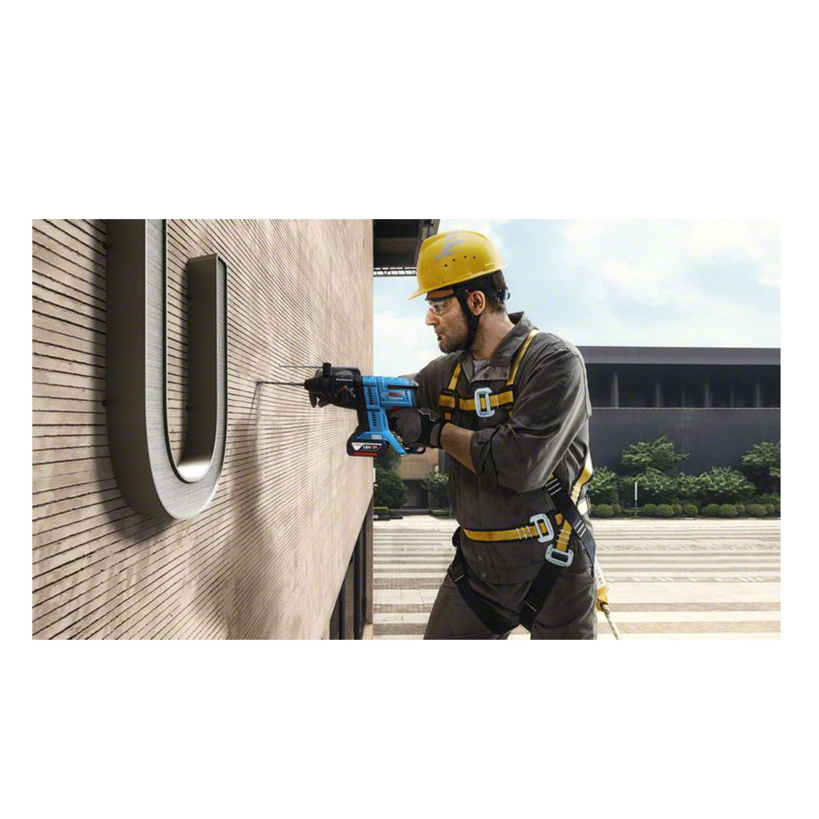 Bosch Professional GBH 18V-21 Bohrhammer (Akku)