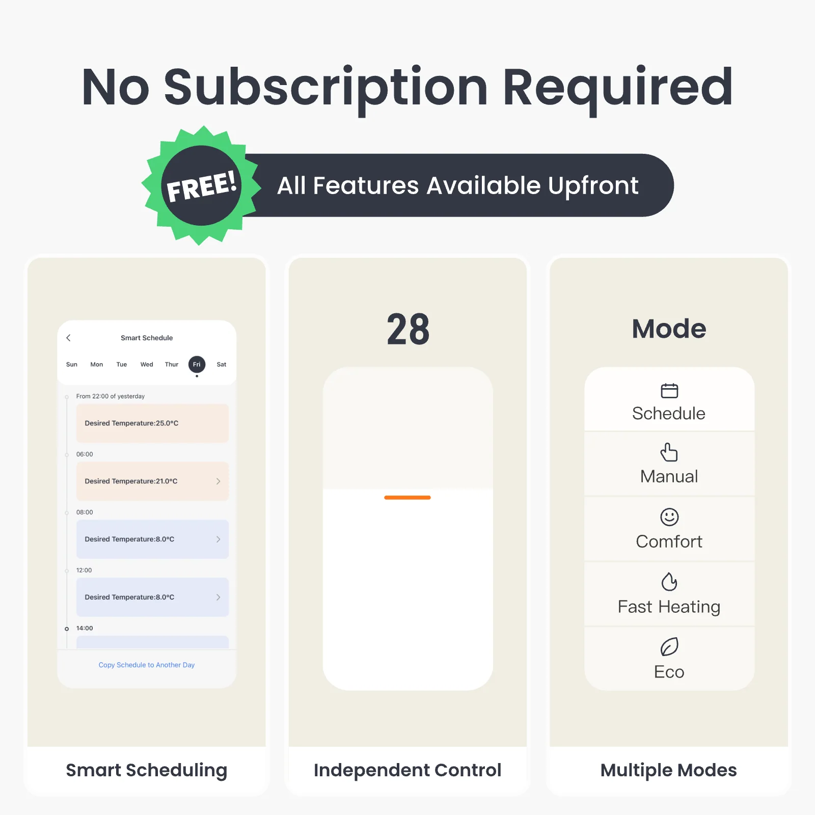 SwitchBot Smartes Heizkörperthermostat Weiß