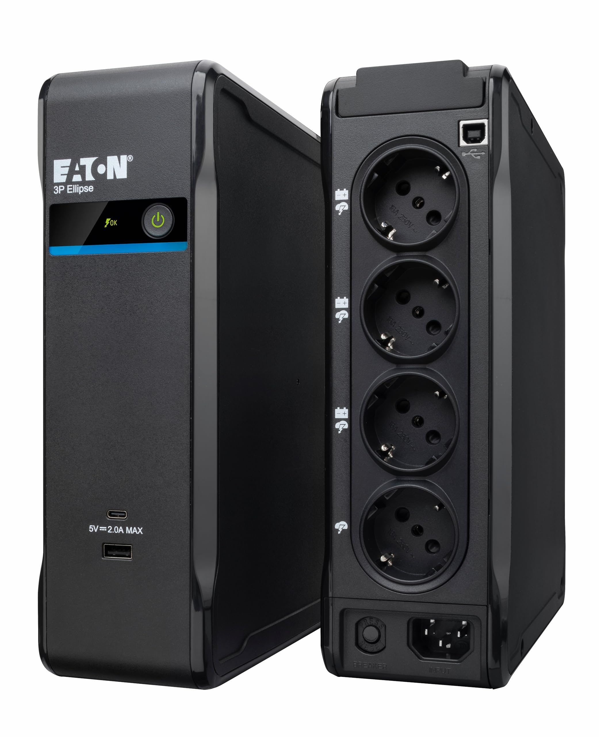 Eaton Ellipse 3P 900UD USV - Off-Line - 900VA / 540W