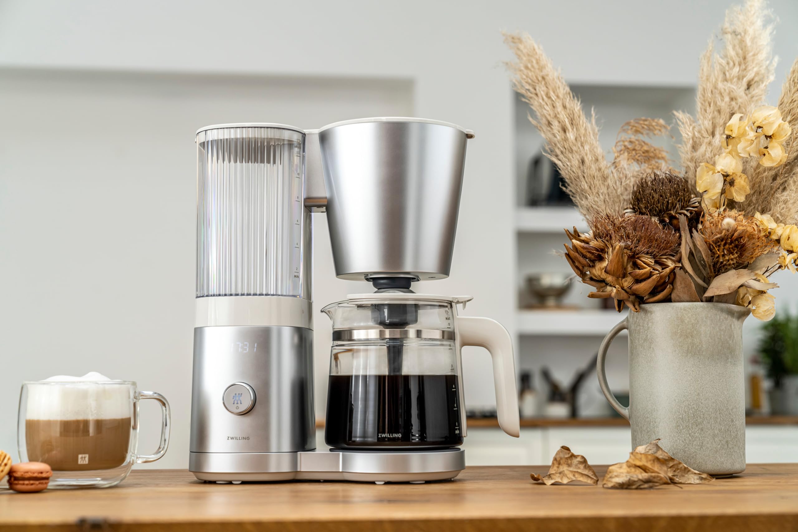 ZWILLING ENFINIGY Filterkaffeemaschine mit 1.5l Glaskanne