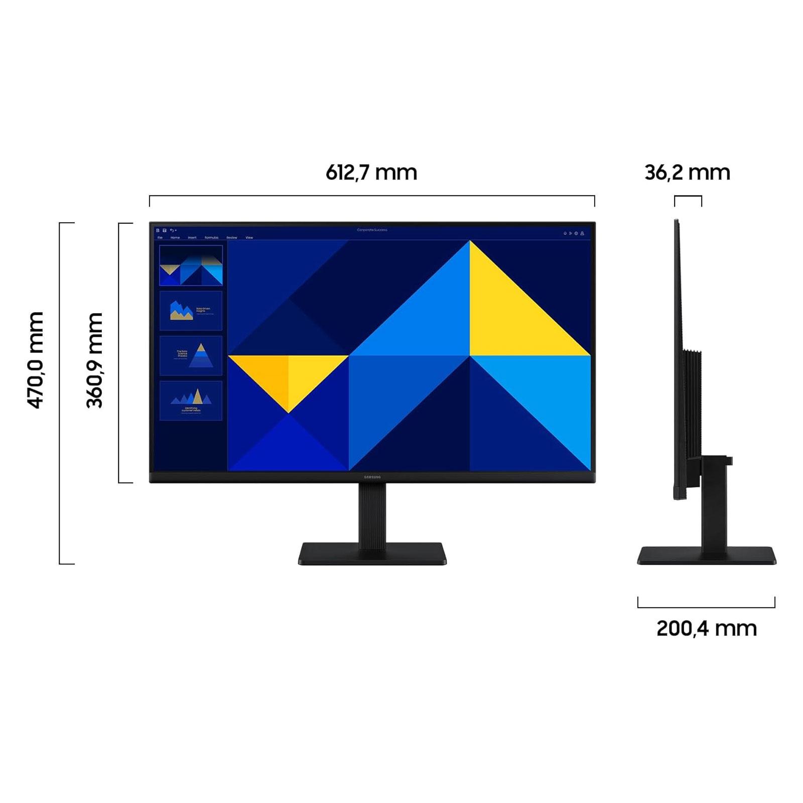 Samsung Essential S30GD S27D304GAU Monitor