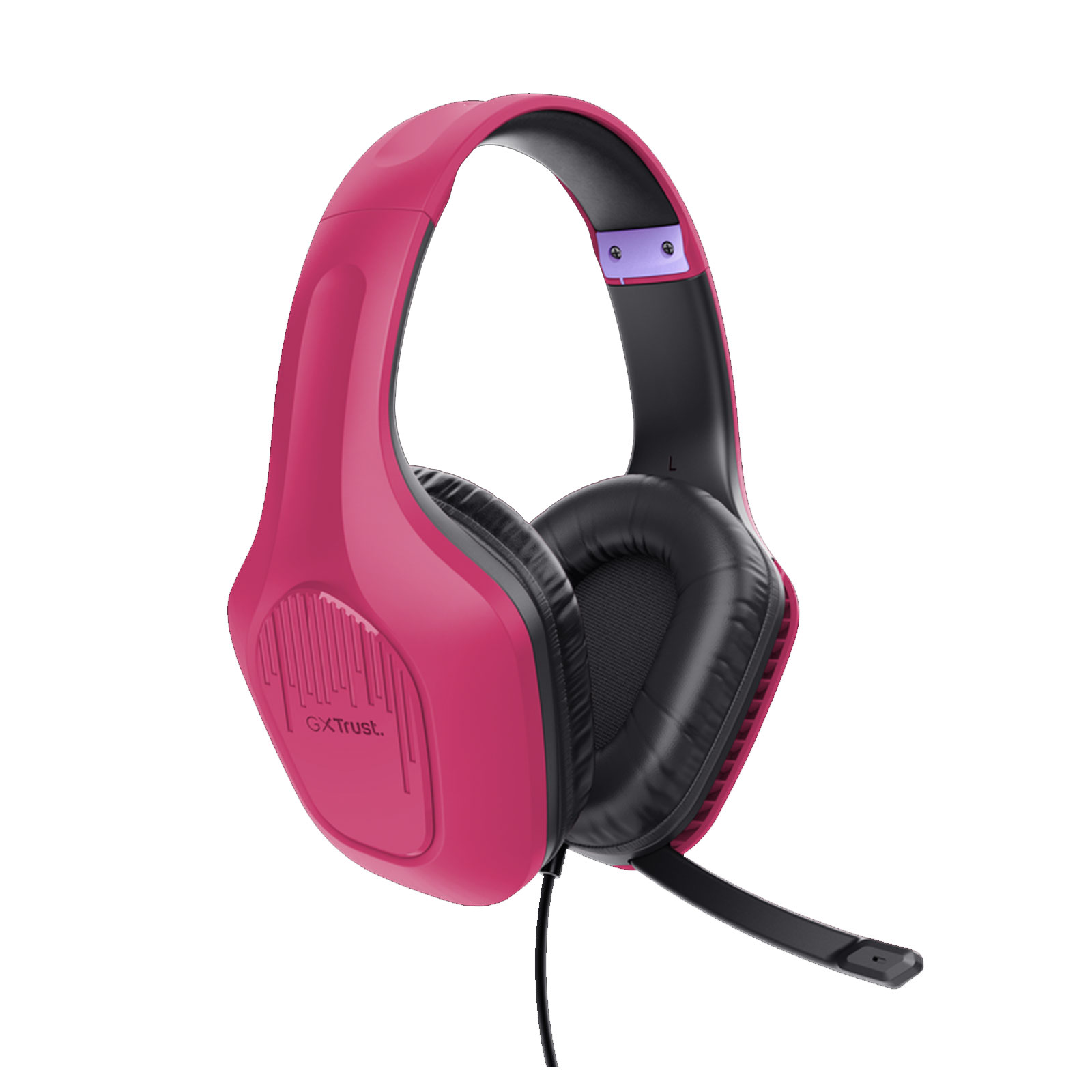 Trust Gaming-Headset GXT 415 Zirox (24992), Pink (Kompatibel mit Playstation, Xbox, PC, Switch)