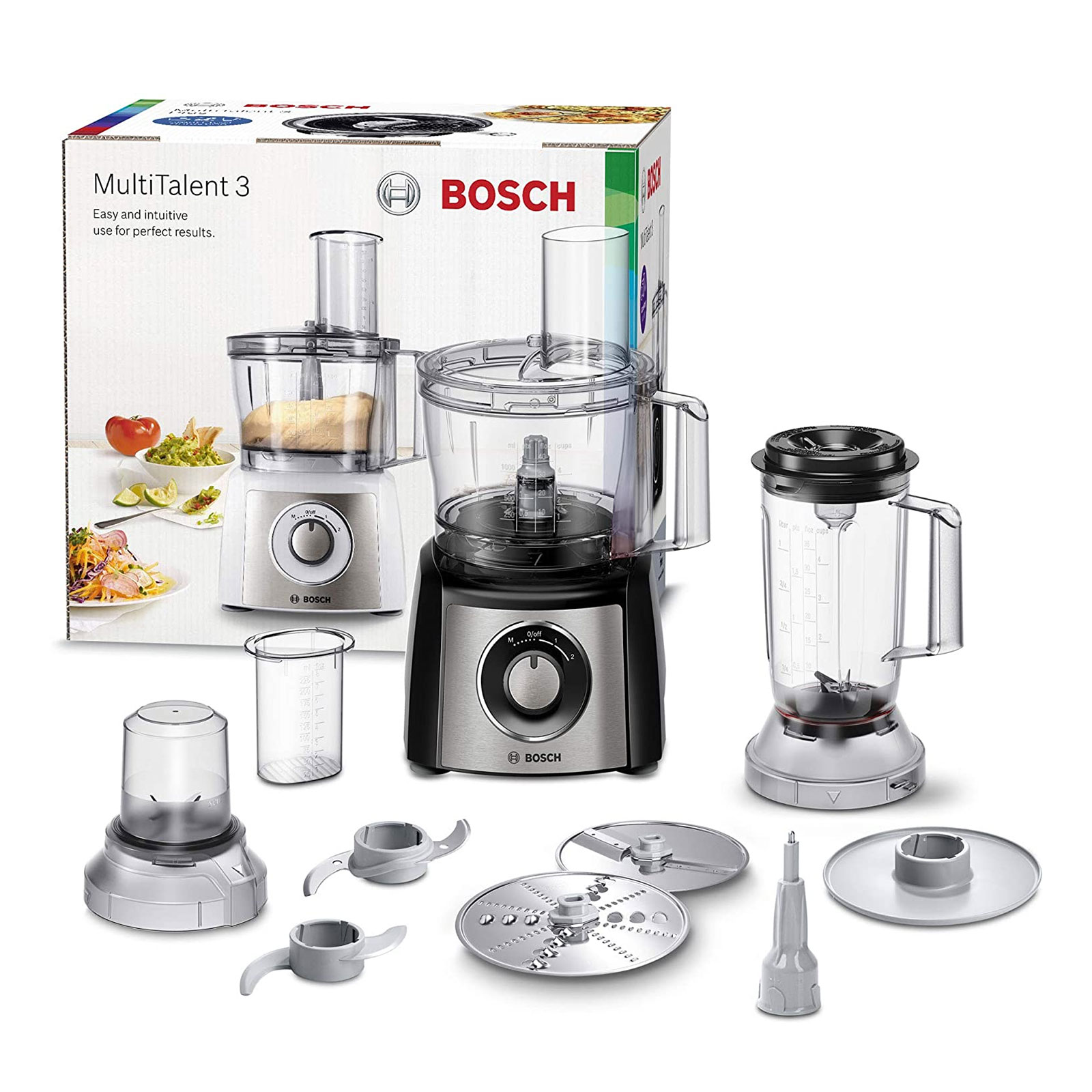 Bosch MCM3PM386  Multi Talent 3 Plus Küchenmaschine, 900 W