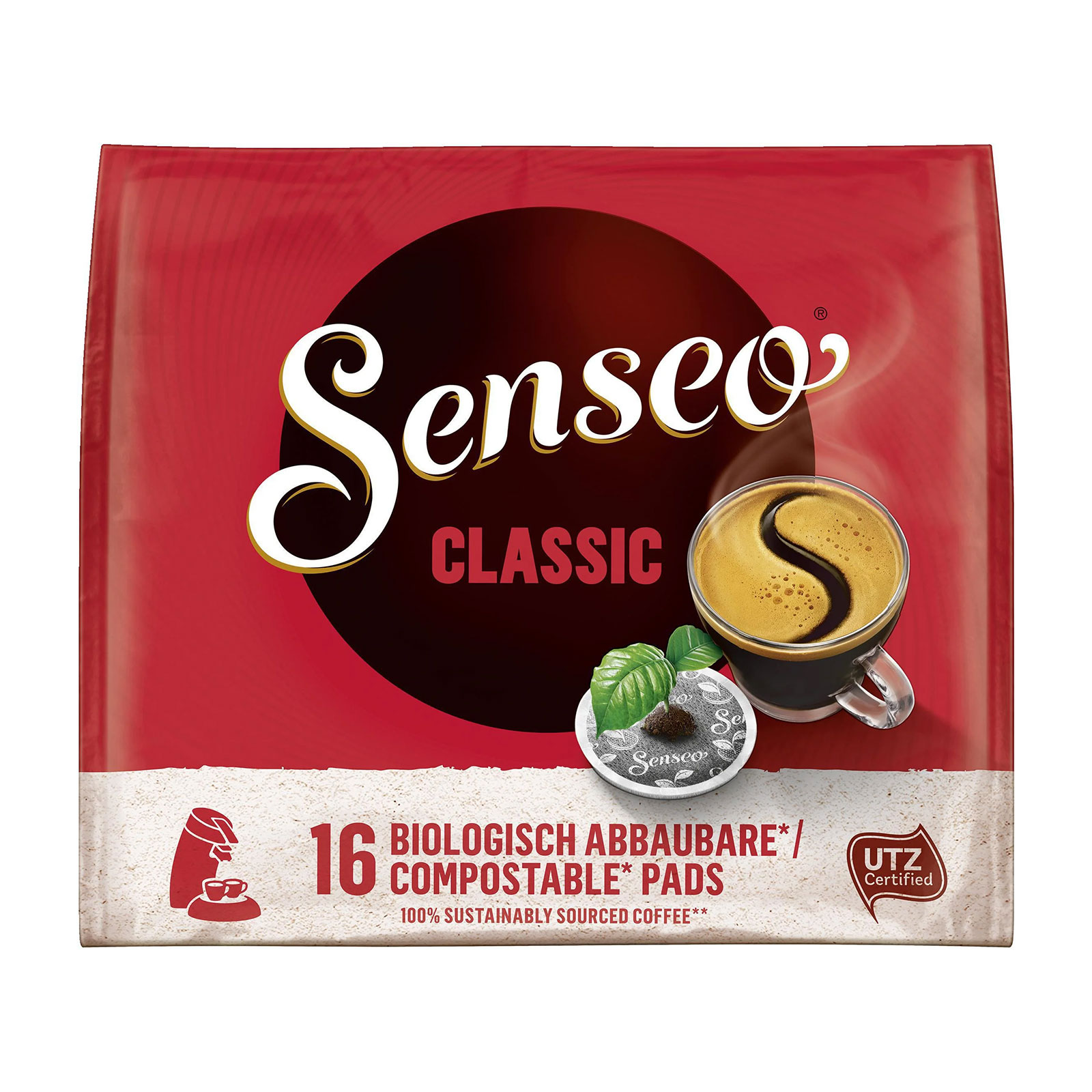 Senseo Kaffeepads Senseo Classic 16 Pads 10er Pack