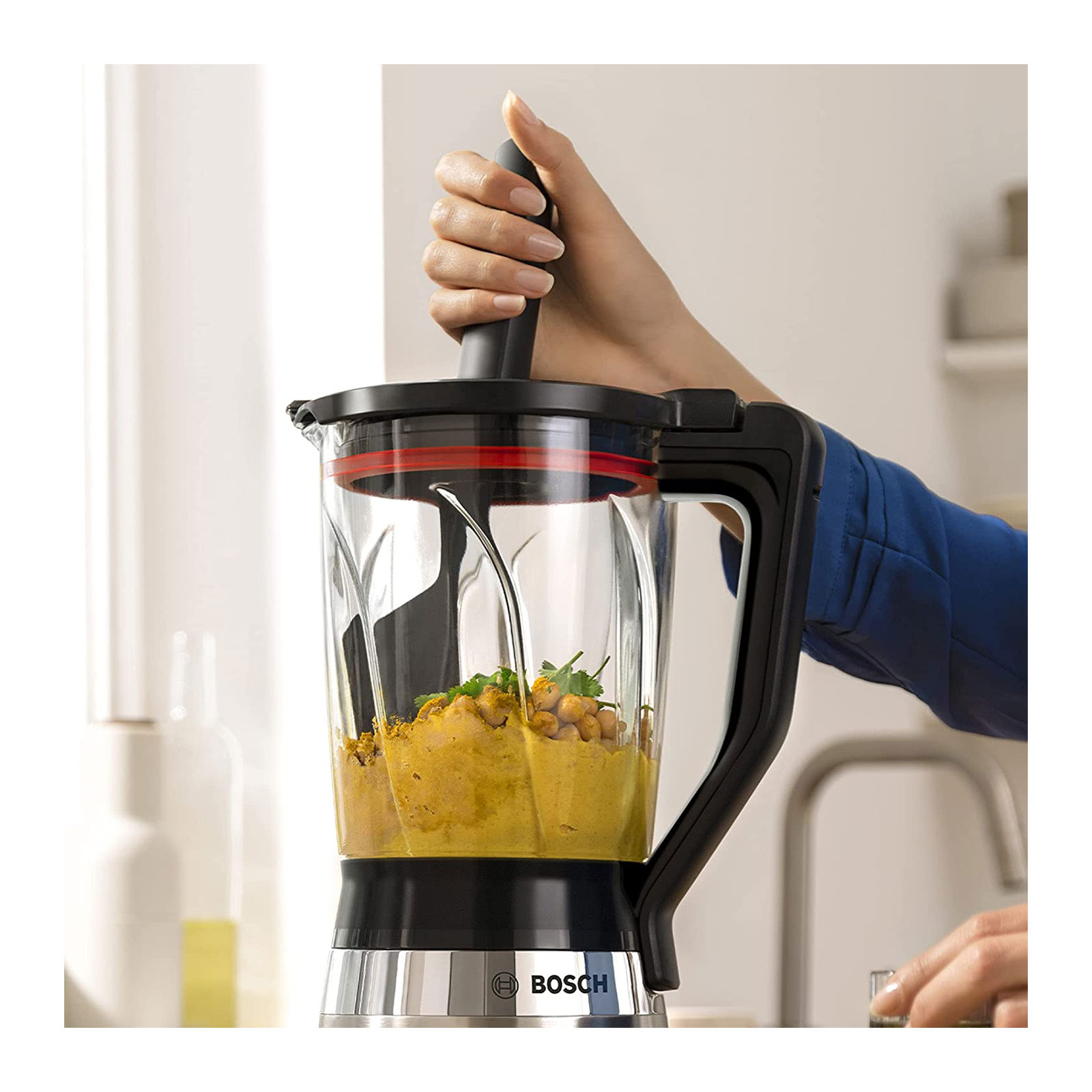 Bosch MMB6382MN Standmixer, VitaPower Serie | 4, 1200 W, Edelstahl Bosch MMB6382MN Standmixer, VitaPower Serie | 4, 1200 W, Edelstahl