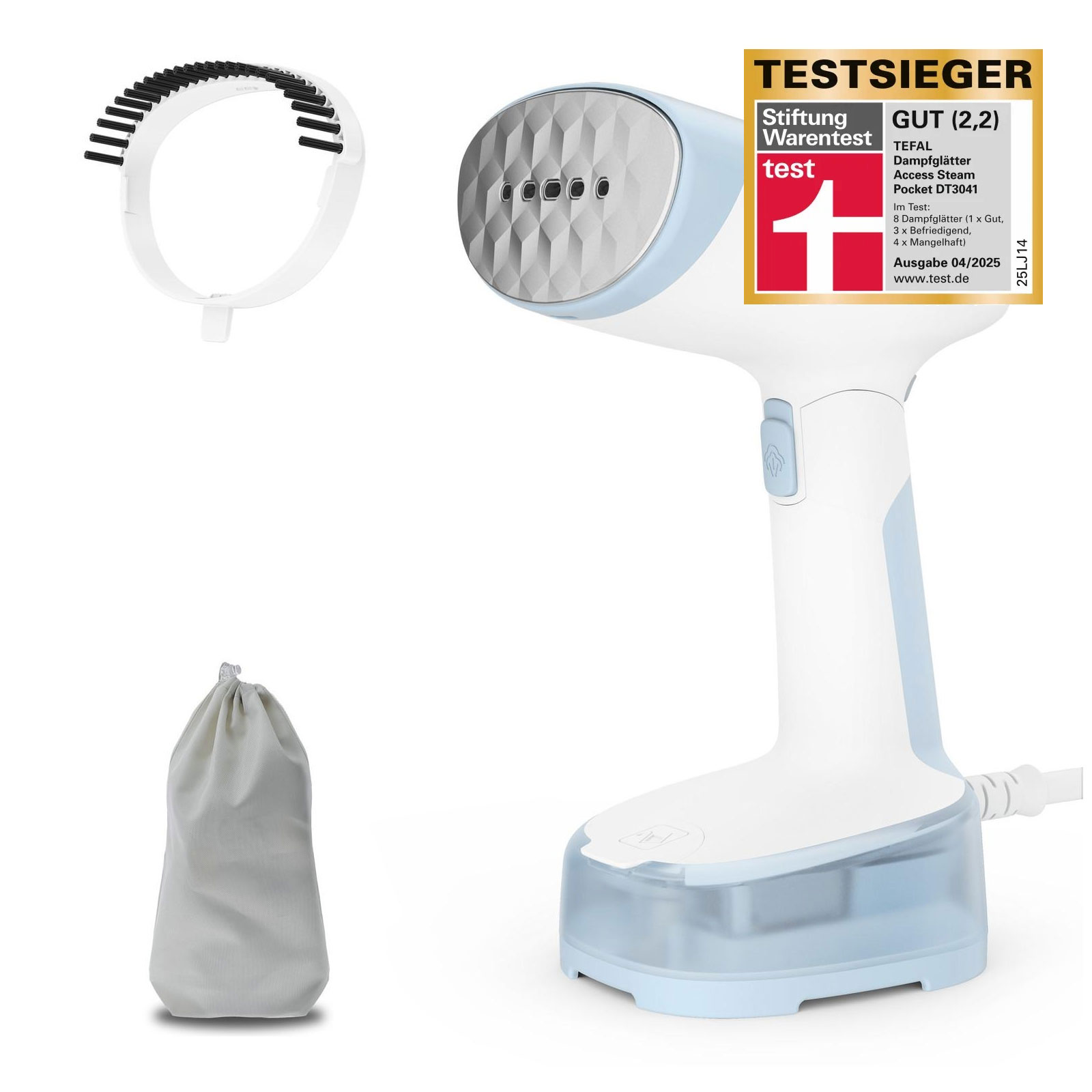 TEFAL Dampfbürste Access Steam Pocket DT3041