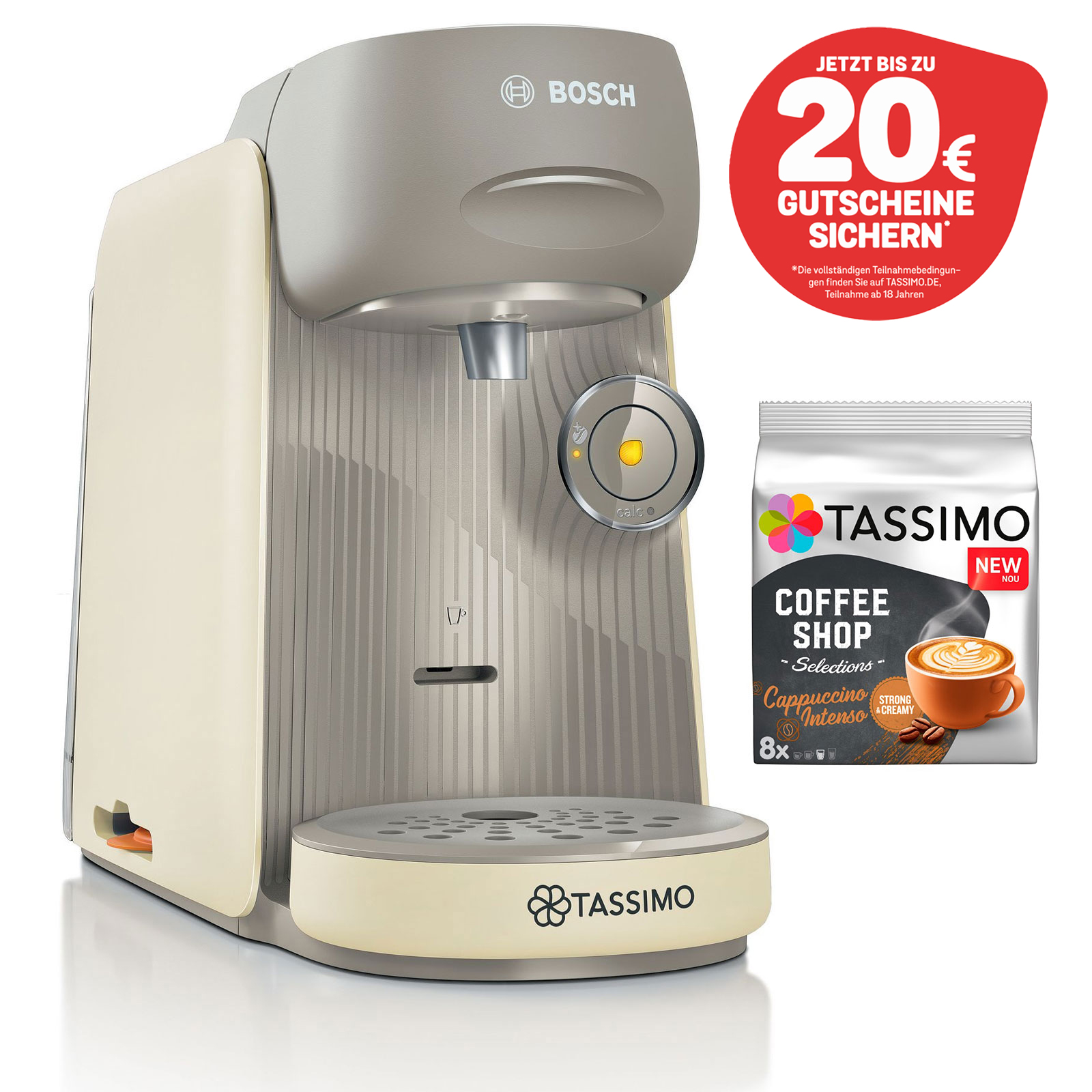 Bosch TAS16xx TASSIMO Multi-Getränke-Autom. FINESSE 