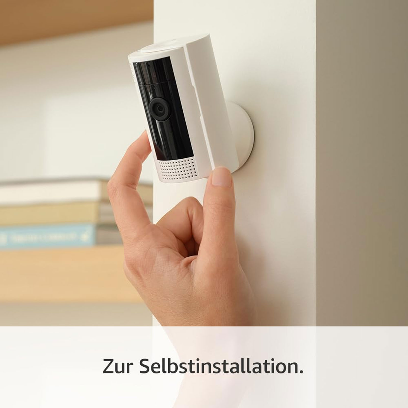 Ring Indoor Cam (2. Gen.), Schwarz (Überwachungskamera, WLAN, Amazon Alexa)