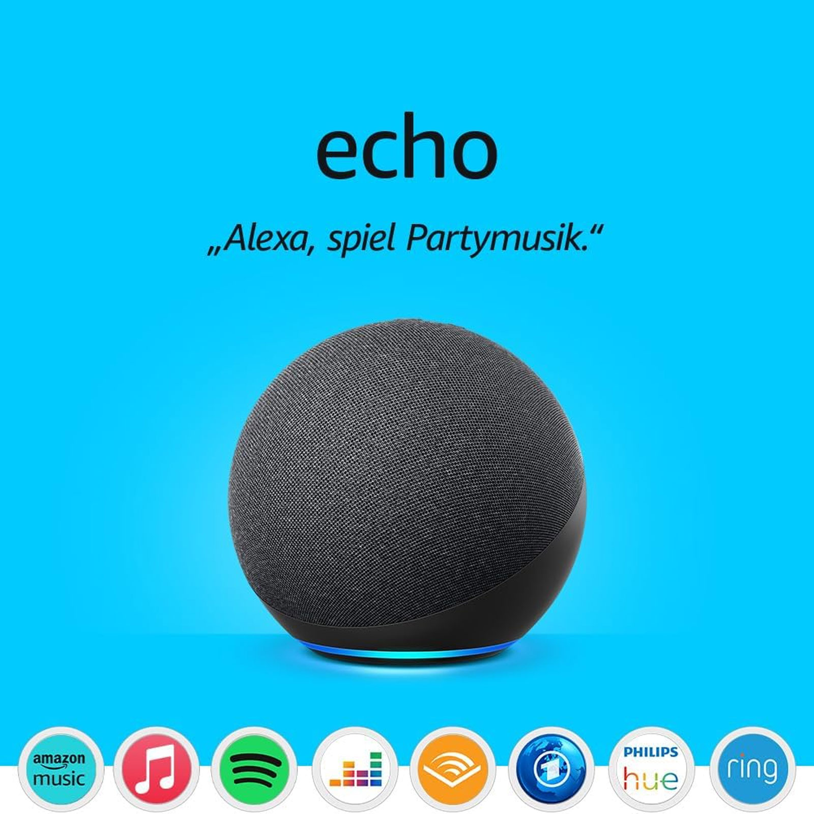 Amazon Echo (4. Generation) schwarz