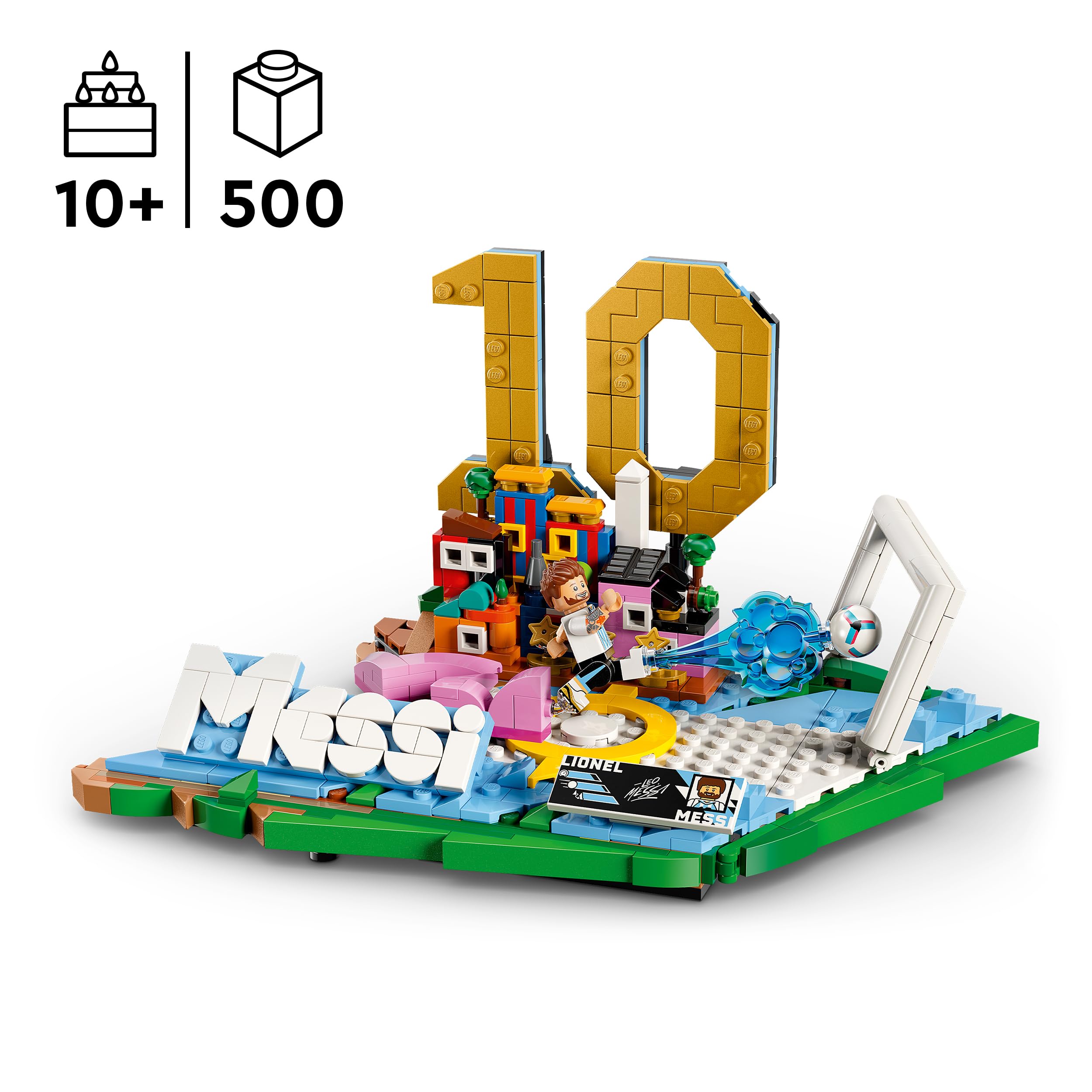 LEGO Editions Lionel Messi – Fußball-Highlights Spielzeug
