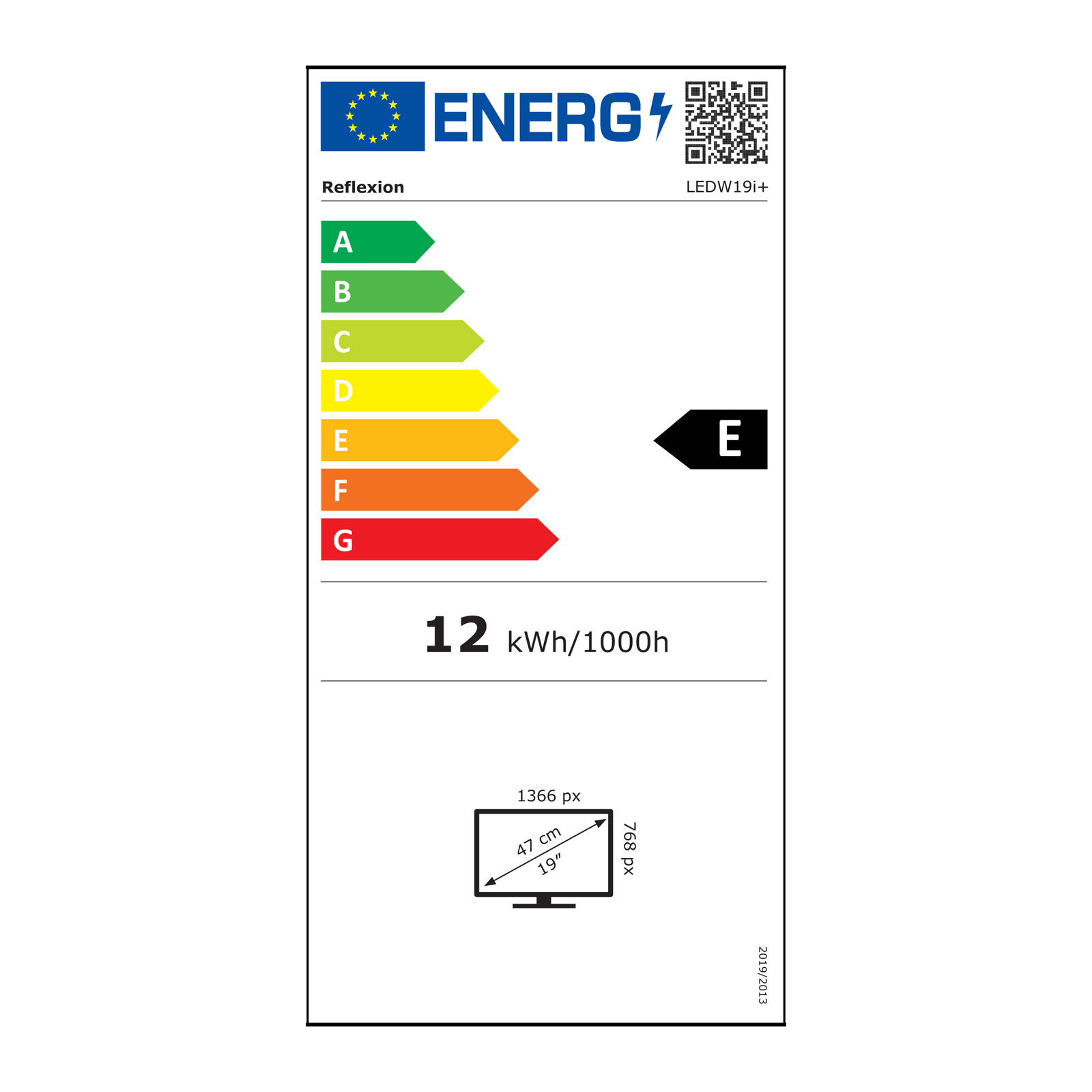 Reflexion LEDW19i MK2 TV 19 Zoll/ 47 cm, LED, HD-Ready, Smart TV