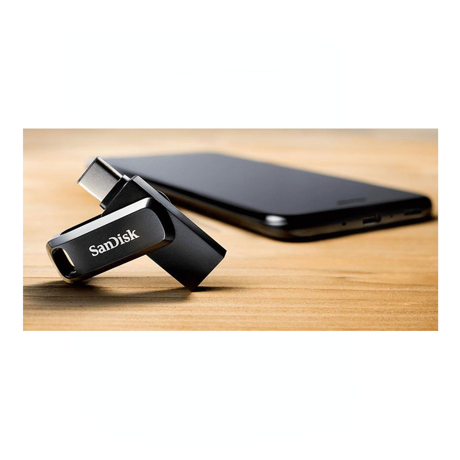 sandisk Ultra Dual USB Flash Drive Go 64GB, Type C