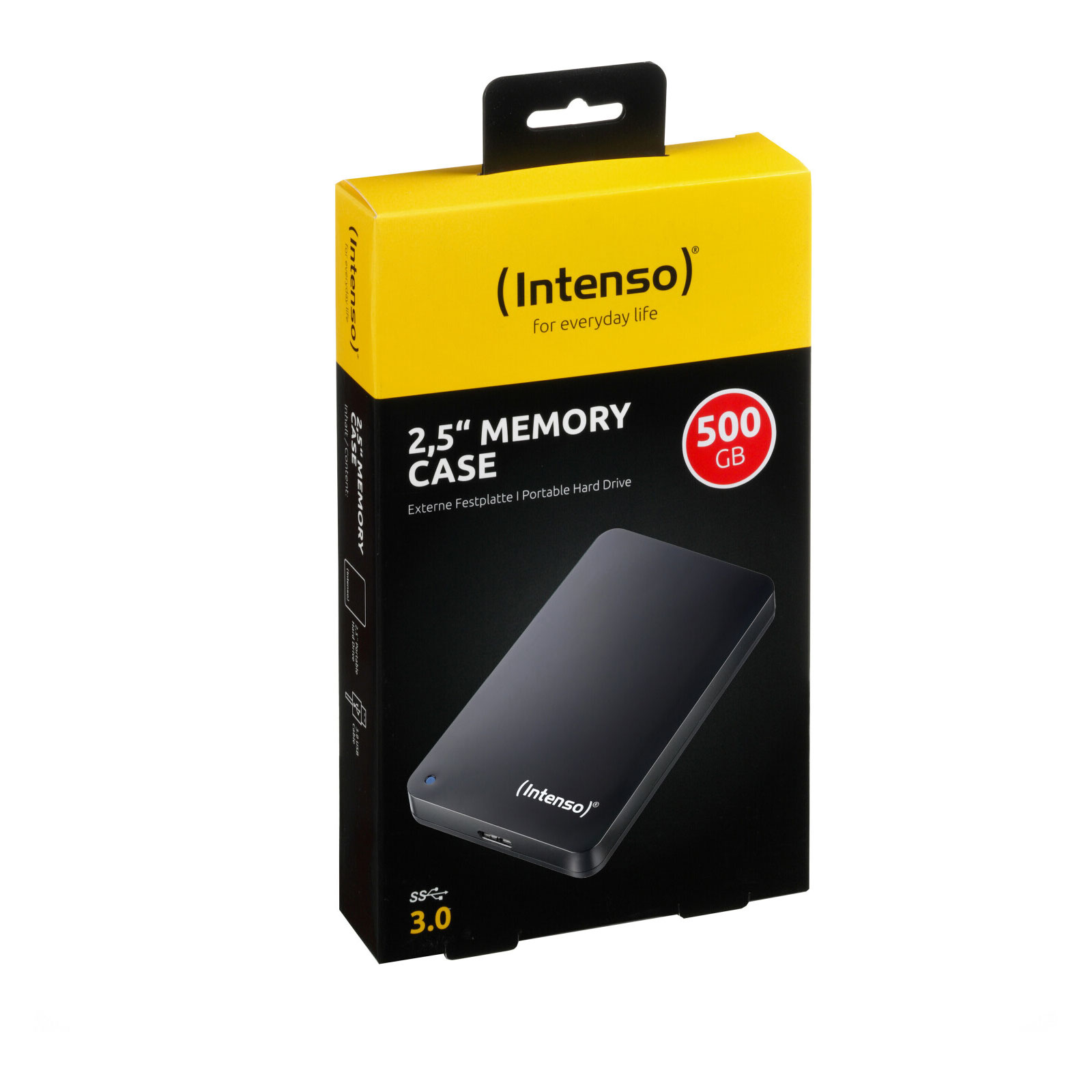 INTENSO Memory Case 2,5" 500GB schwarz